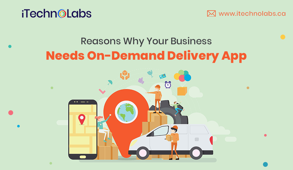 On-Demand Delivery App itechnolabs