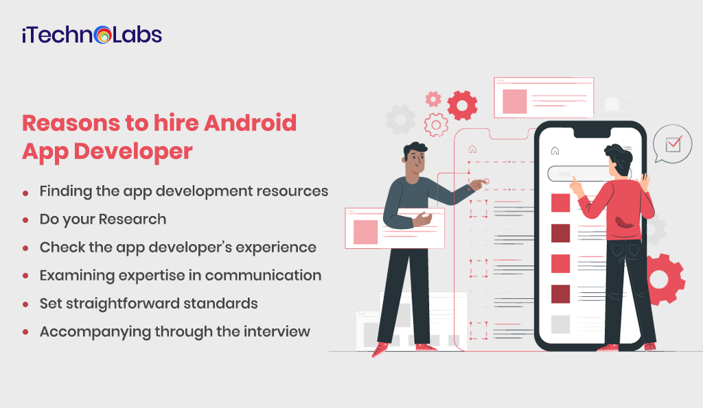 Reasons to Hire Android App Developer itechnolabs