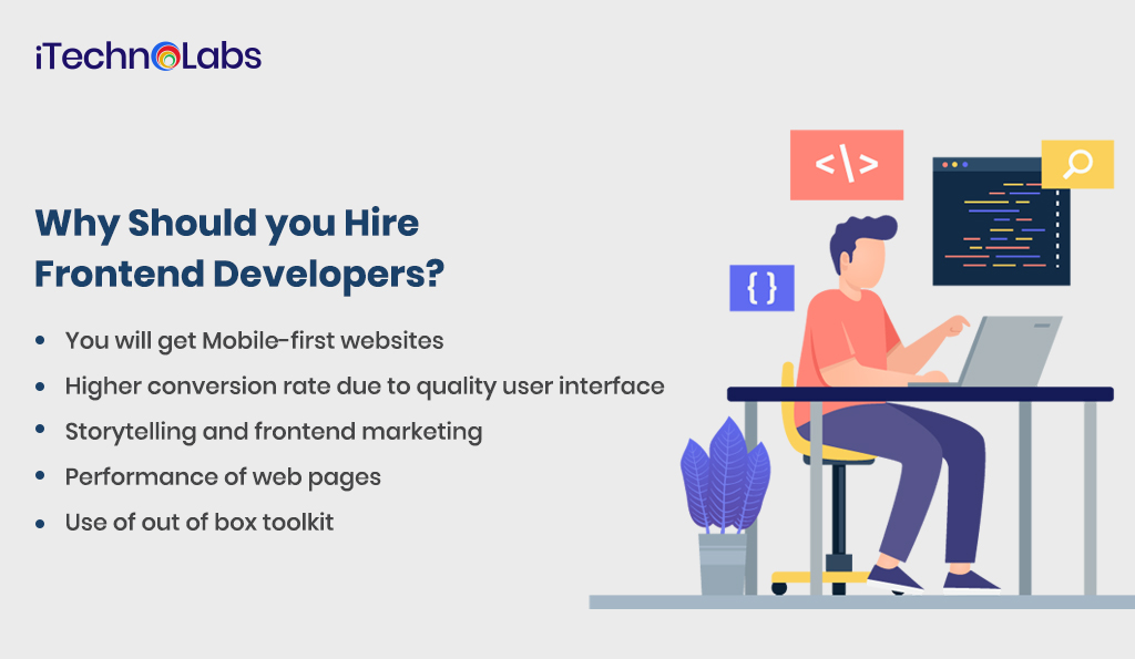 why should you hire frontend developers itechnolabs