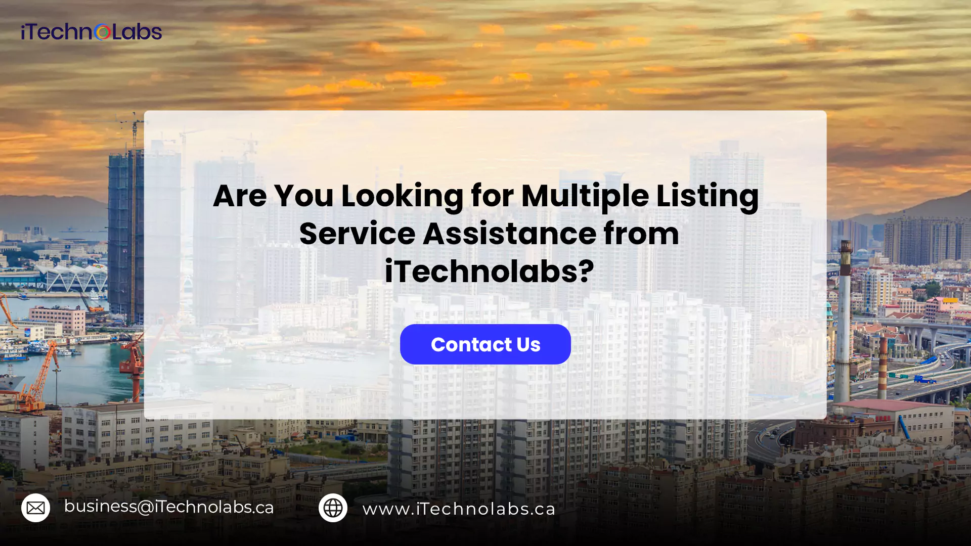 are you looking for multiple listing service assistance from itechnolabs