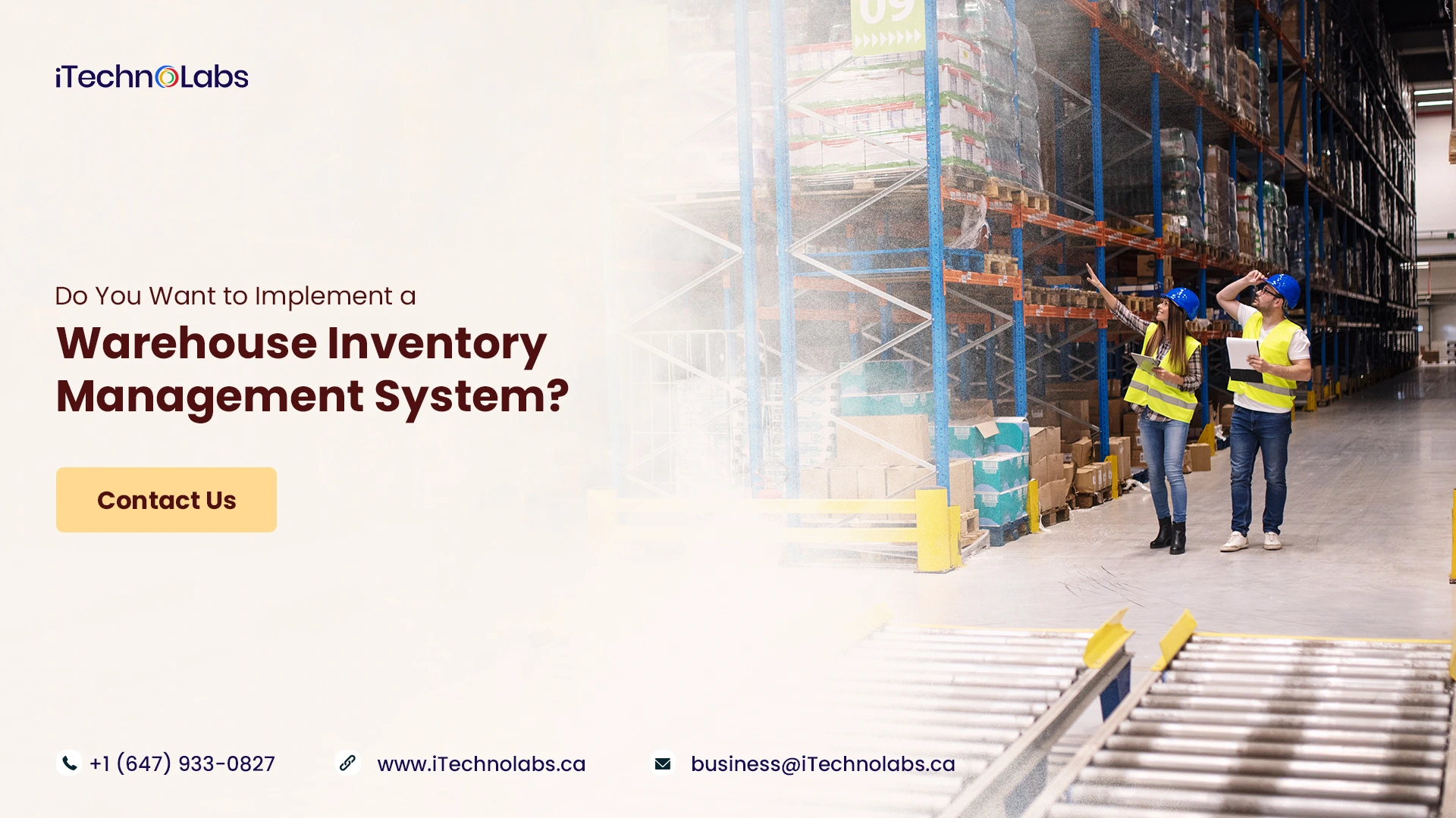 do you want to implement a warehouse inventory management system itechnolabs