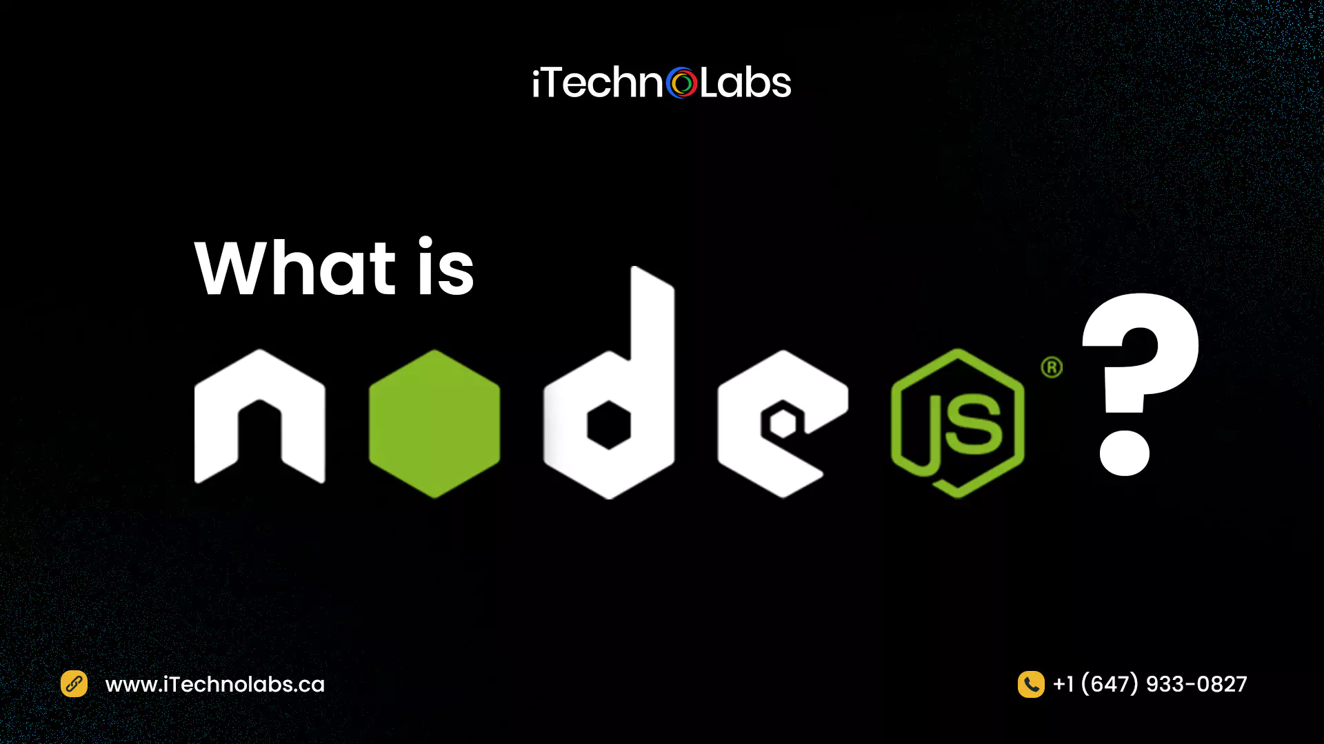 what is nodejs itechnolabs