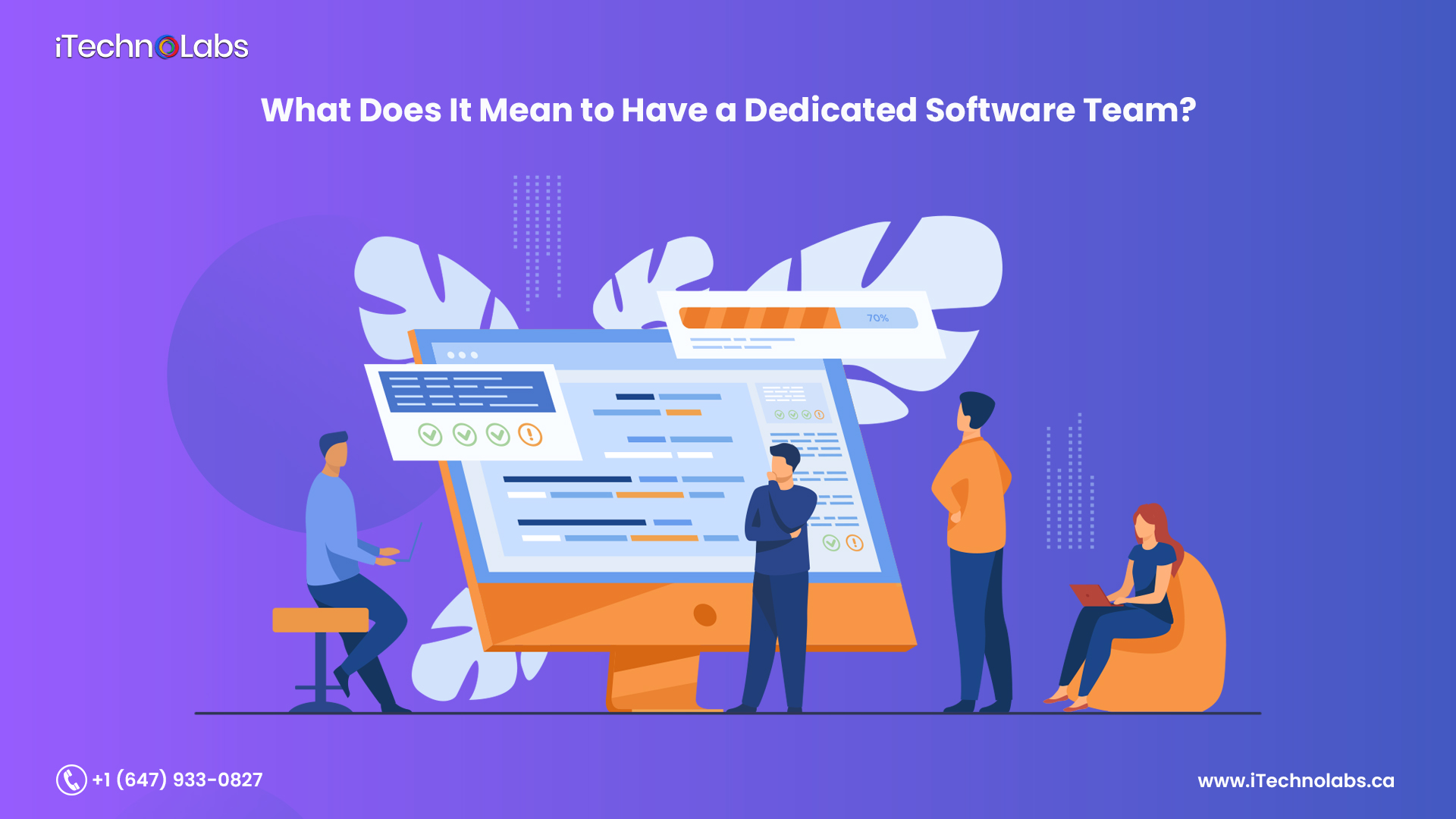 what does it mean to have a dedicated software team itechnolabs