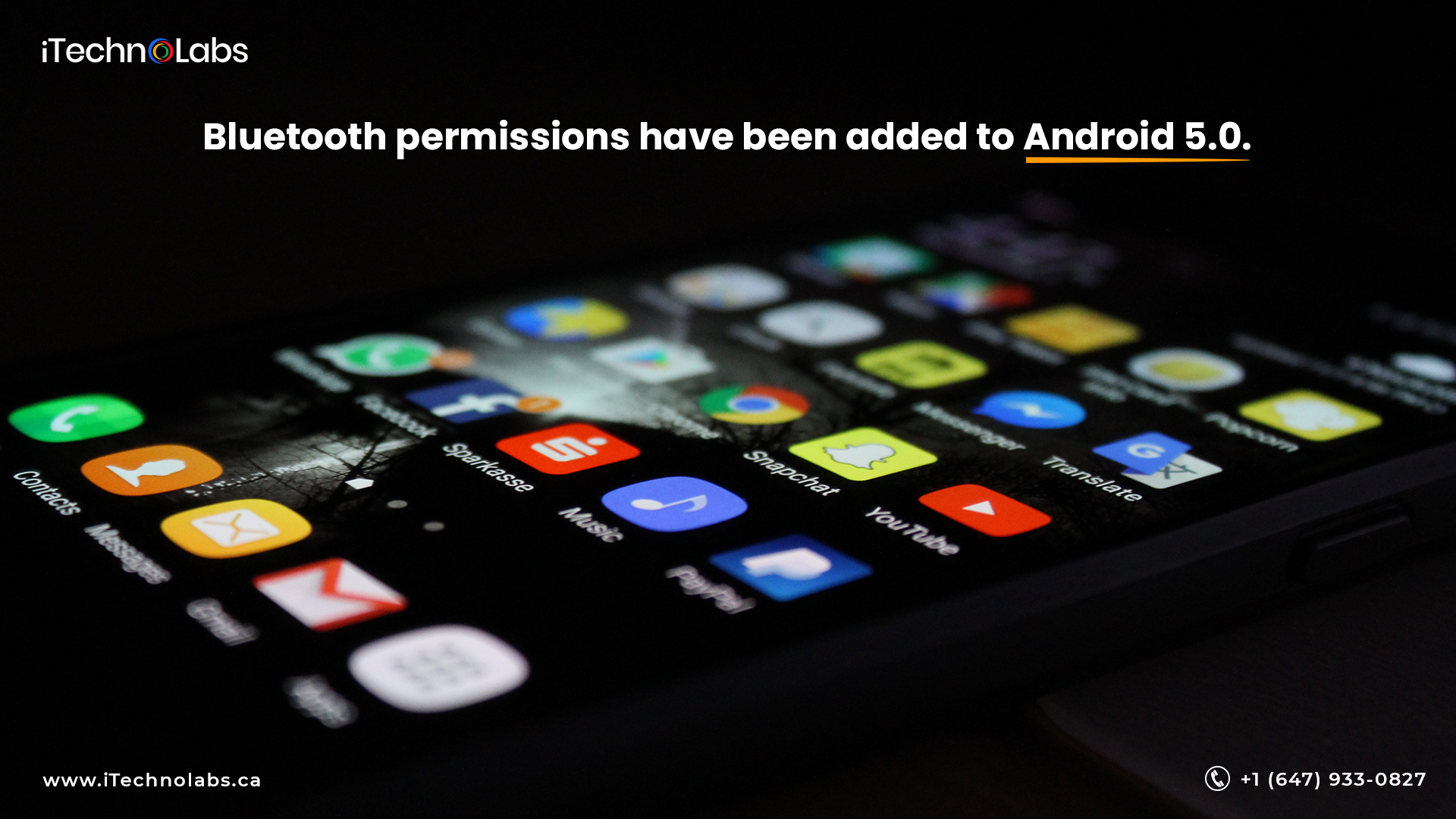 bluetooth permissions added to android itechnolabs