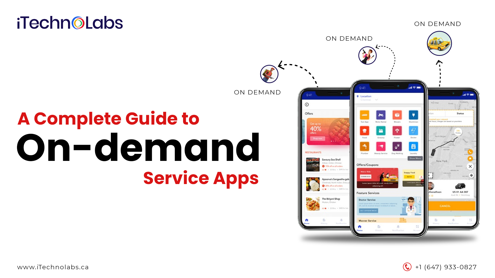 complete guide to on-demand service apps itechnolabs