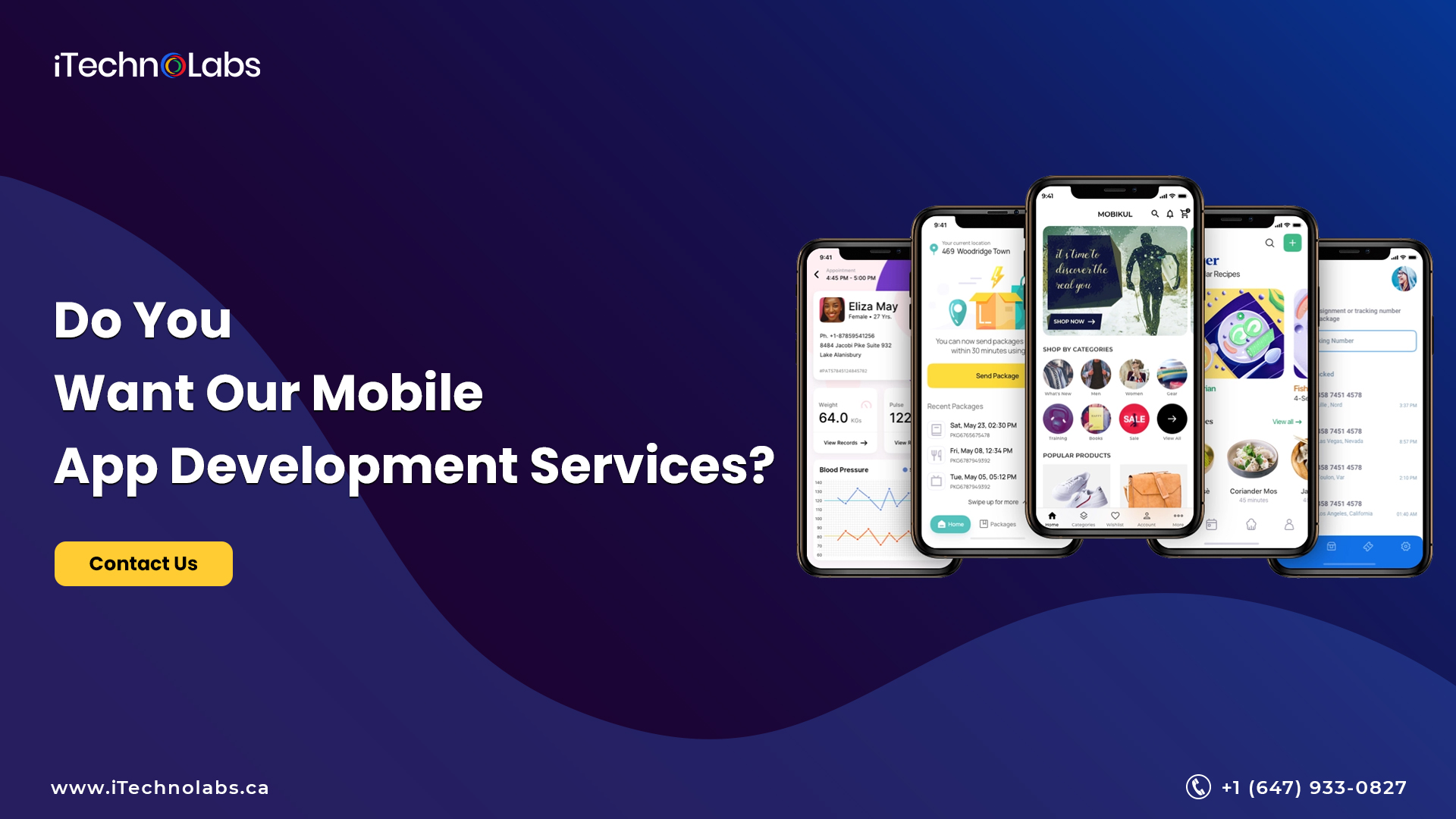 do you want our mobile app development services itechnolabs