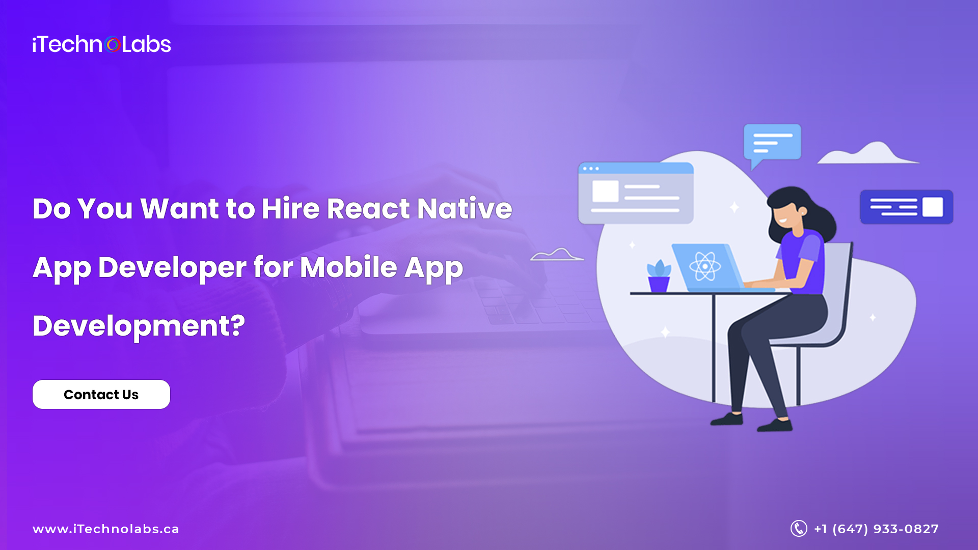 hire react native app developer for mobile app development itechnolabs