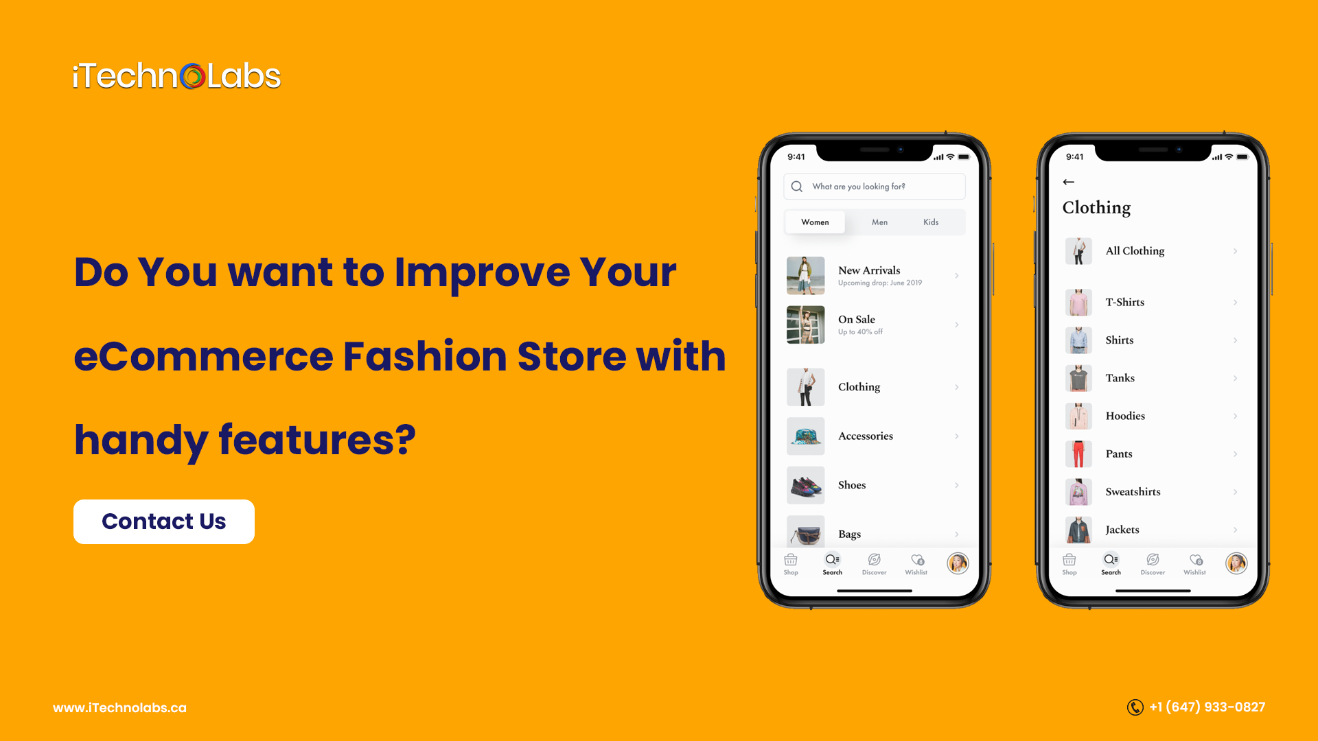 improve your ecommerce fashion store with handy features itechnolabs