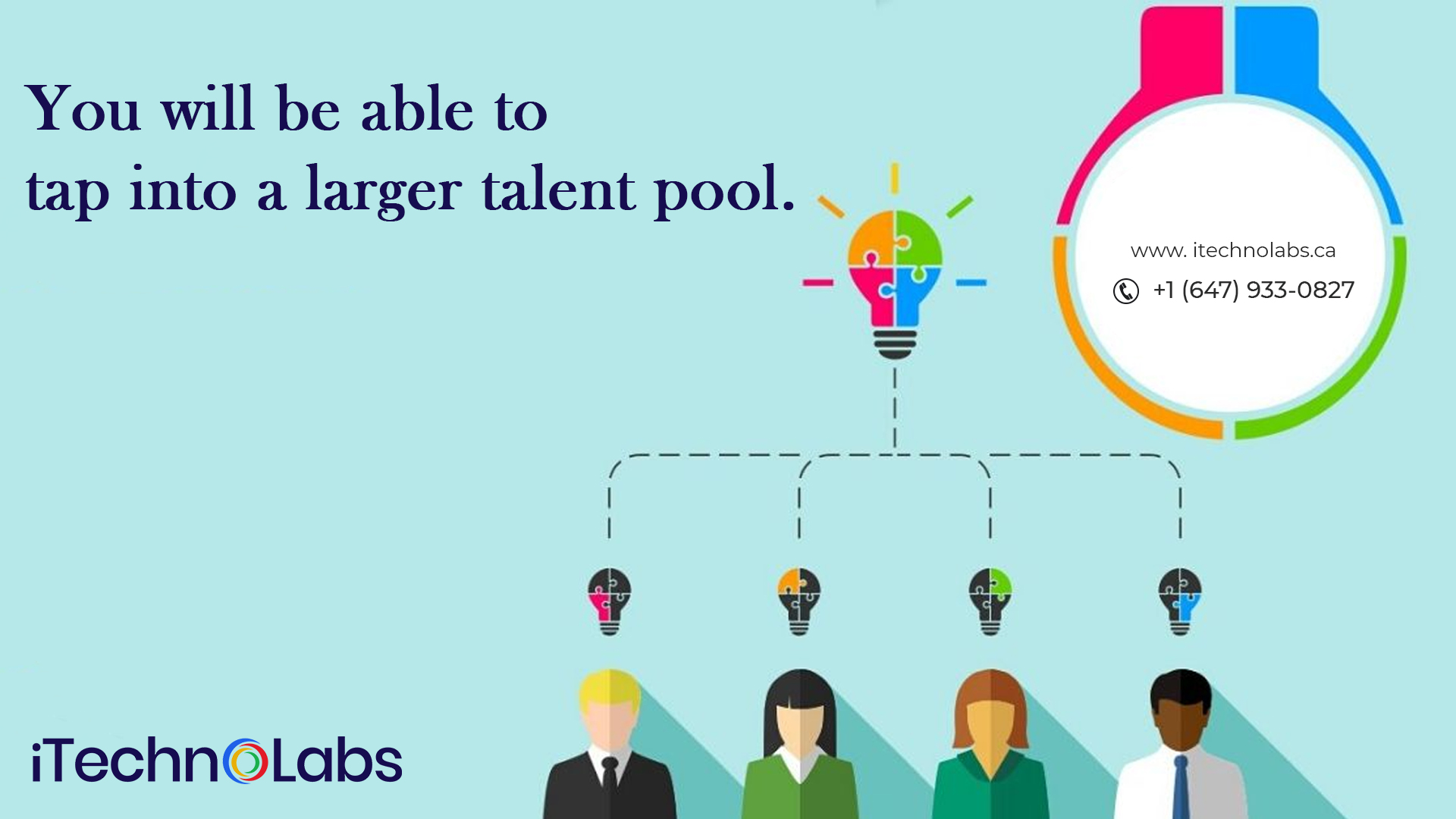 tap into a larger talent pool itechnolabs