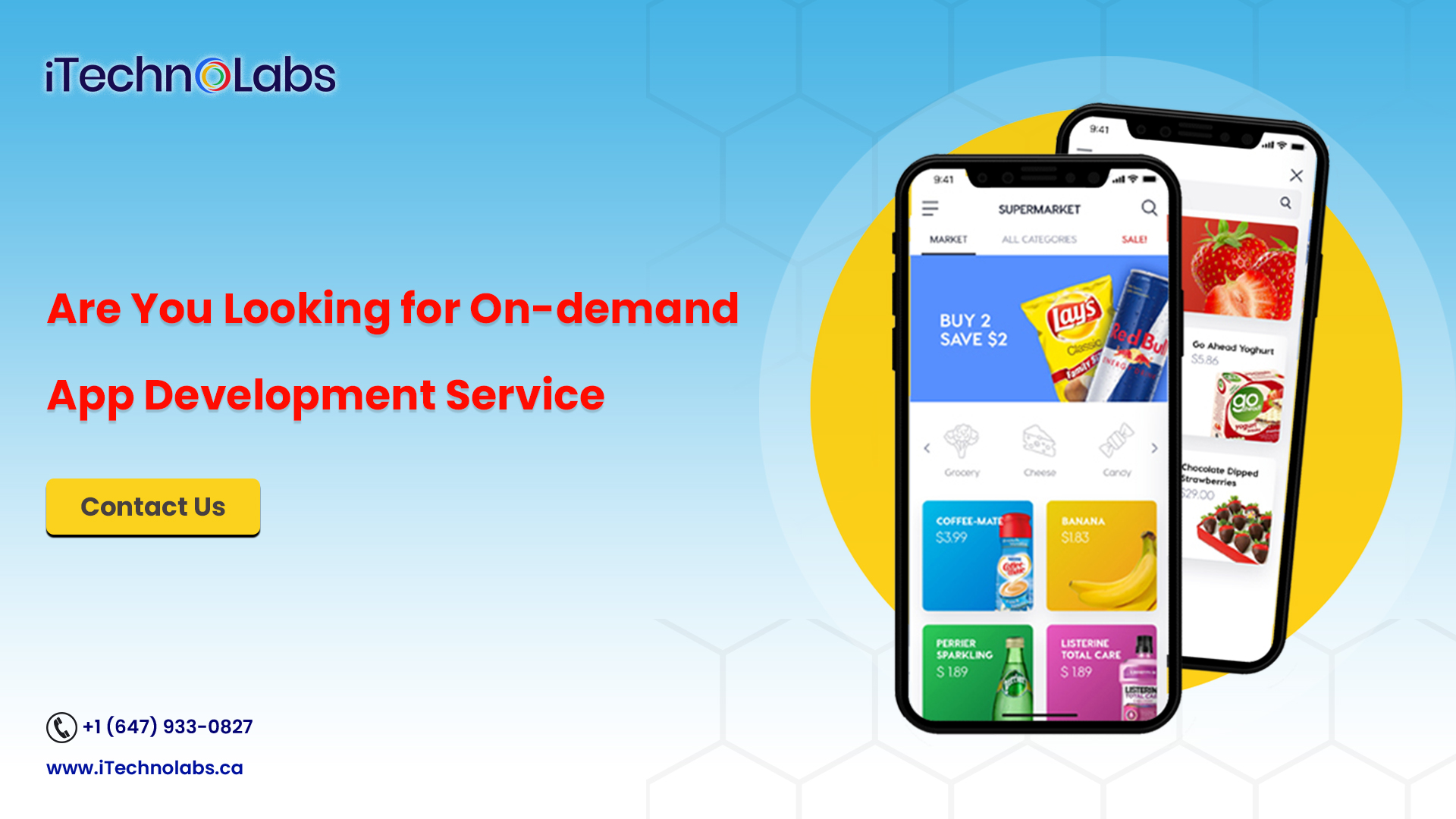 Are You Looking for On-demand App Development Service itechnolabs