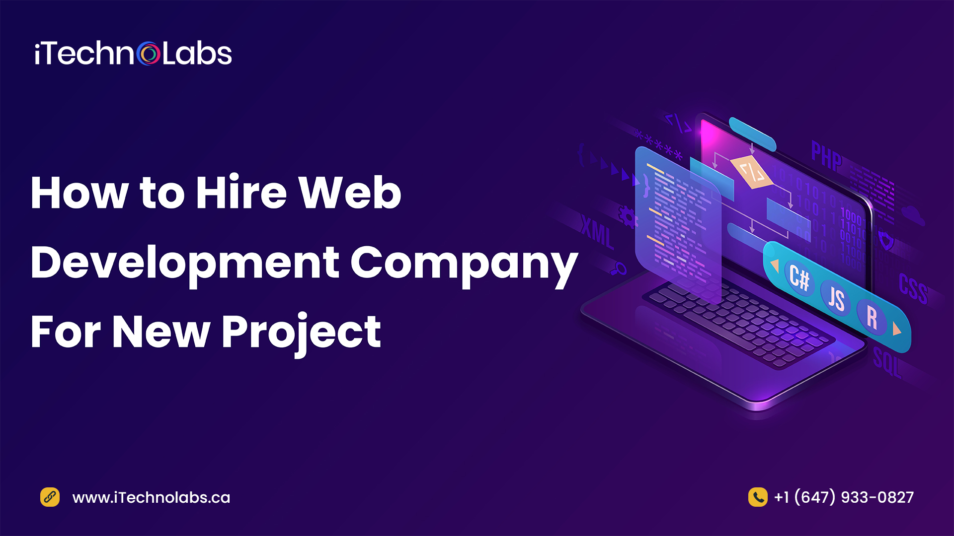 how to hire web development company for new project itechnolabs