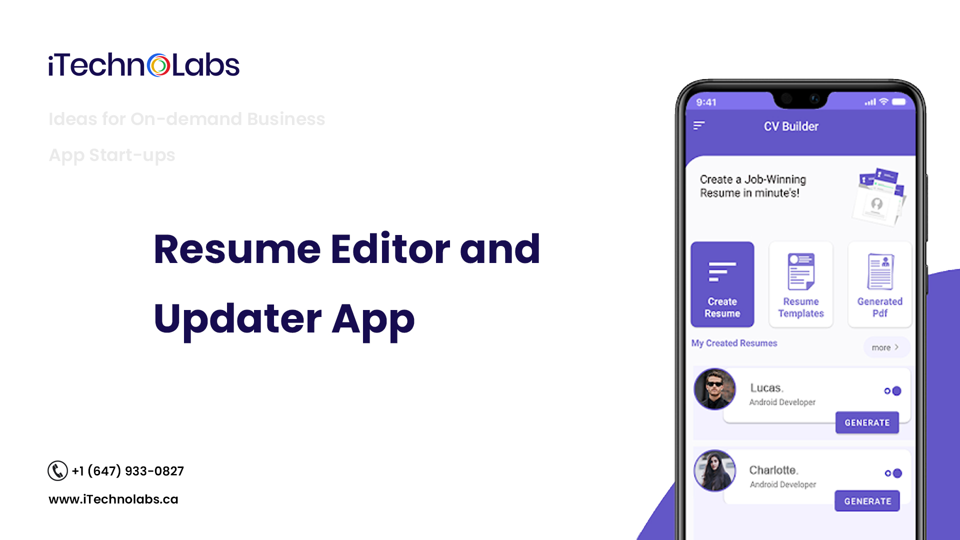 resume editor and updater app itechnolabs