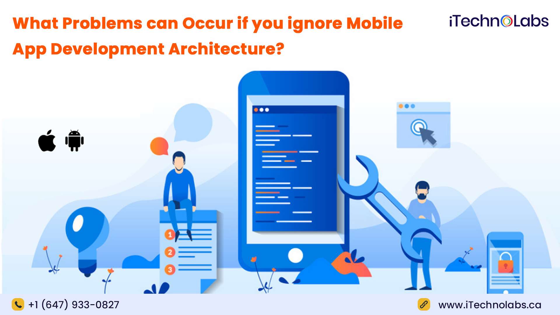 what problems can occur mobile app development architecture itechnolabs