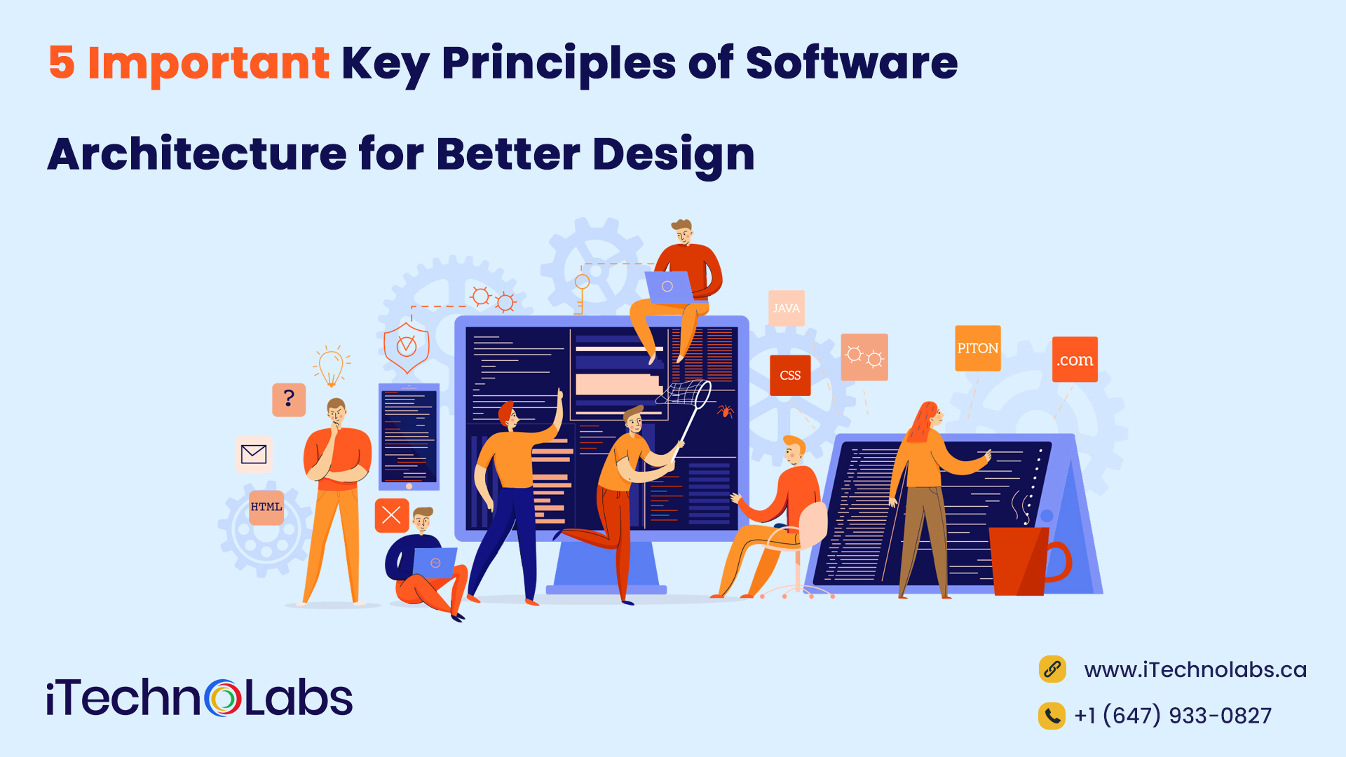 5 important key principles of software architecture for better design itechnolabs