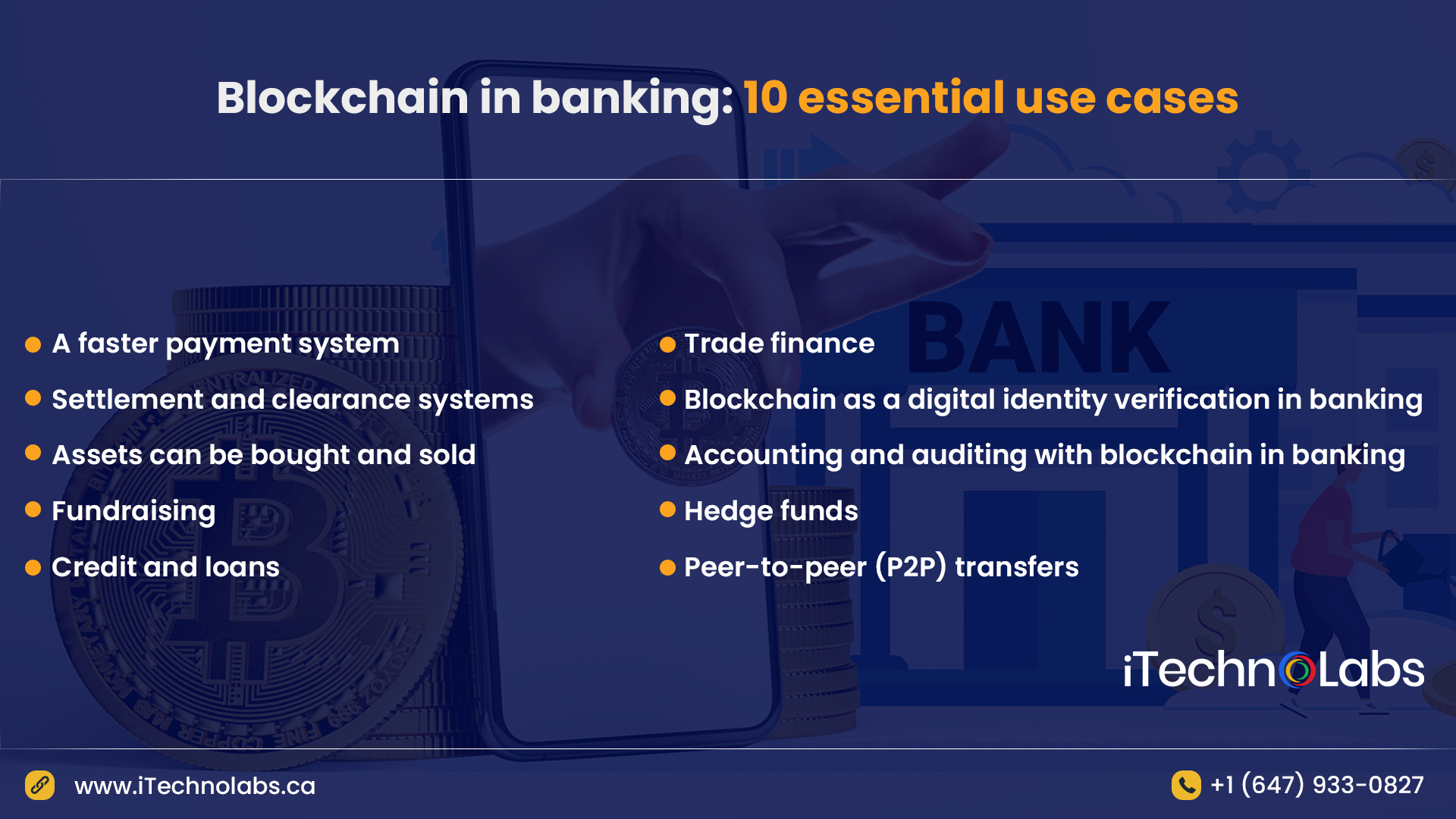 blockchain in banking: 10 essential use cases itechnolabs