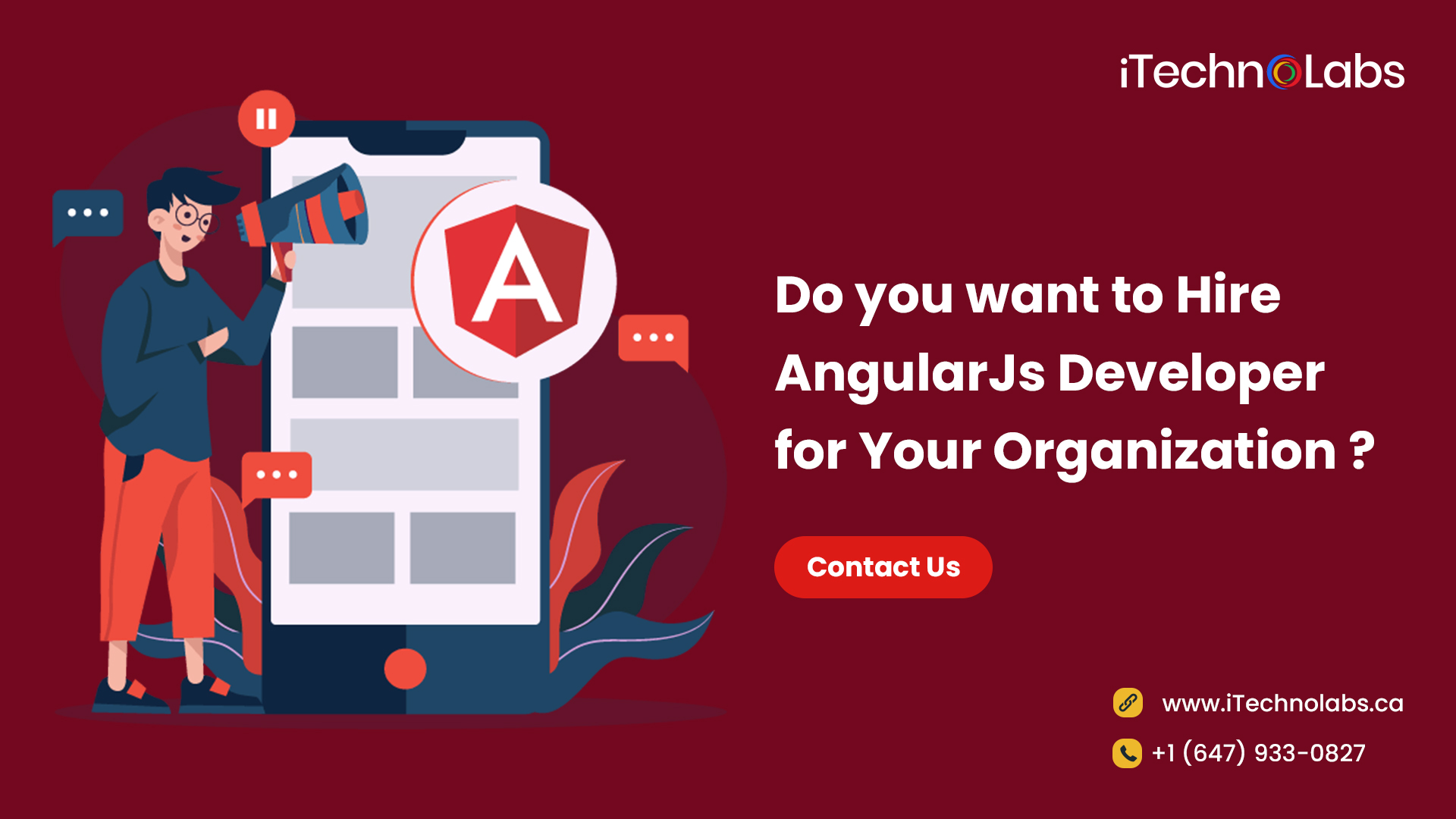 do you want to hire angularjs developer for your organization itechnolabs