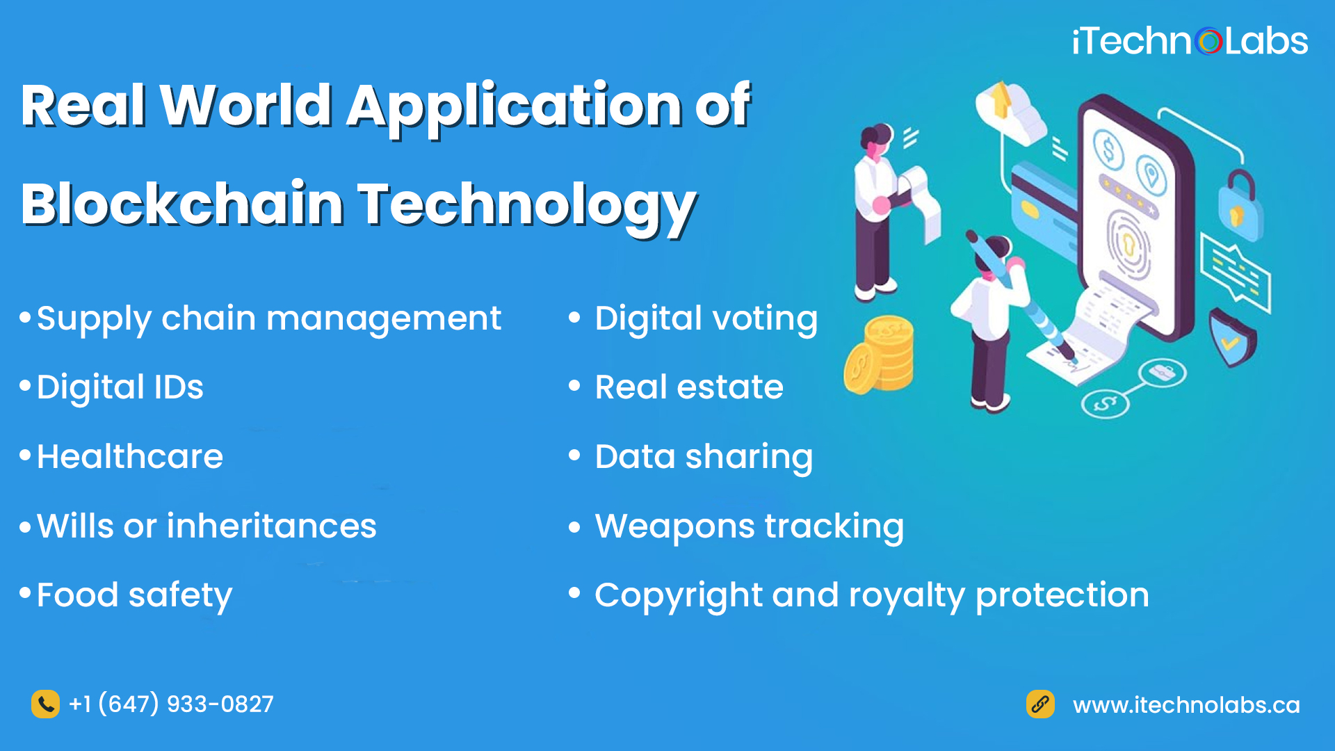 real world application of blockchain technology itechnolabs