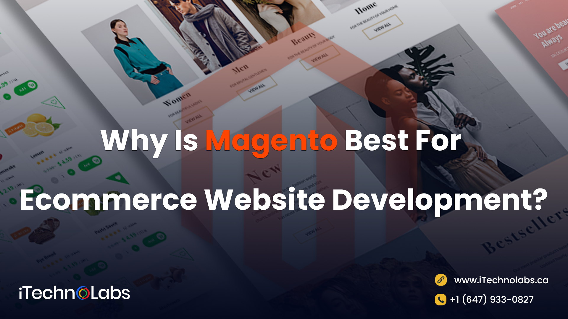why is magento best for ecommerce website development itechnolabs