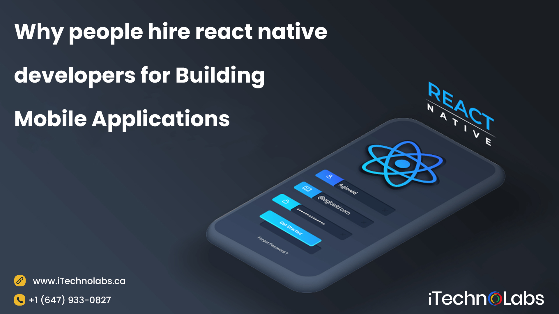 why people hire react native developers for building mobile applications itechnolabsitechnolabs