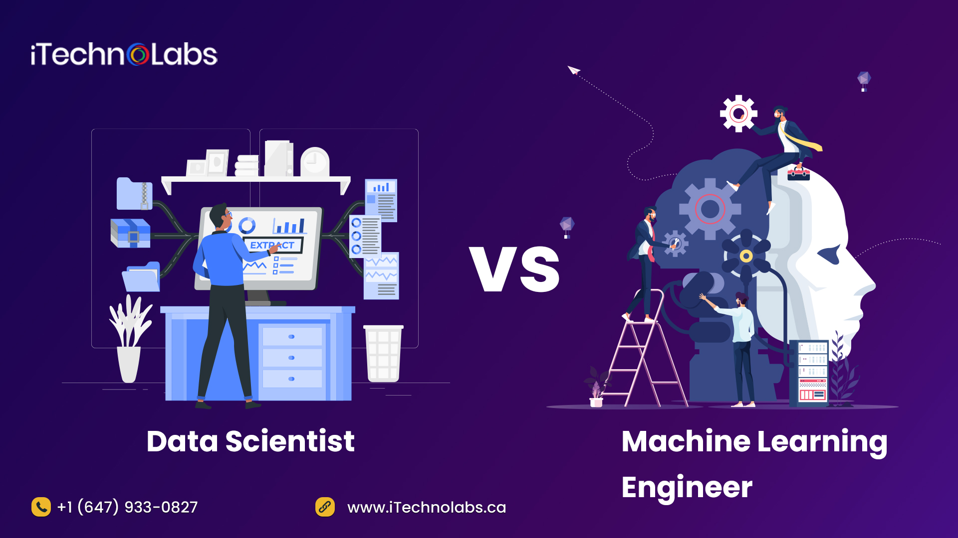 data scientist vs machine learning engineer itechnolabs