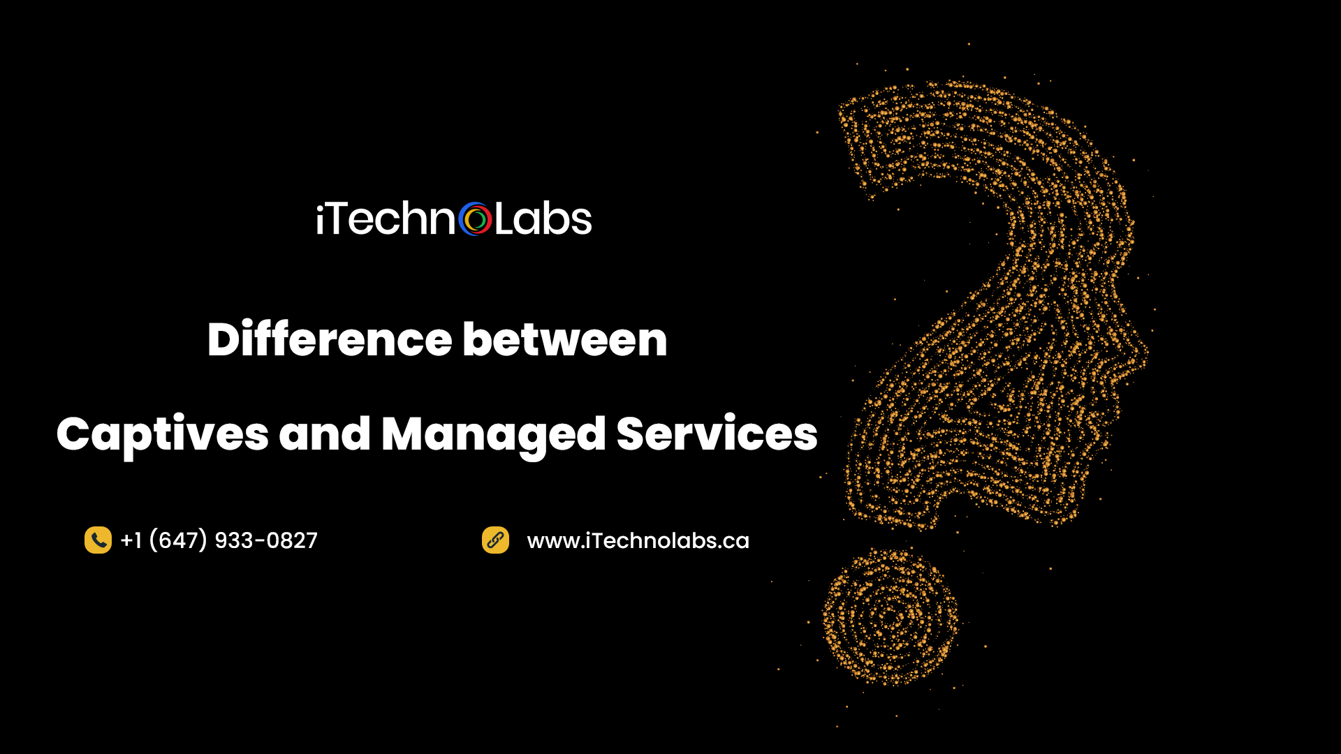 difference between captives and managed services itechnolabs