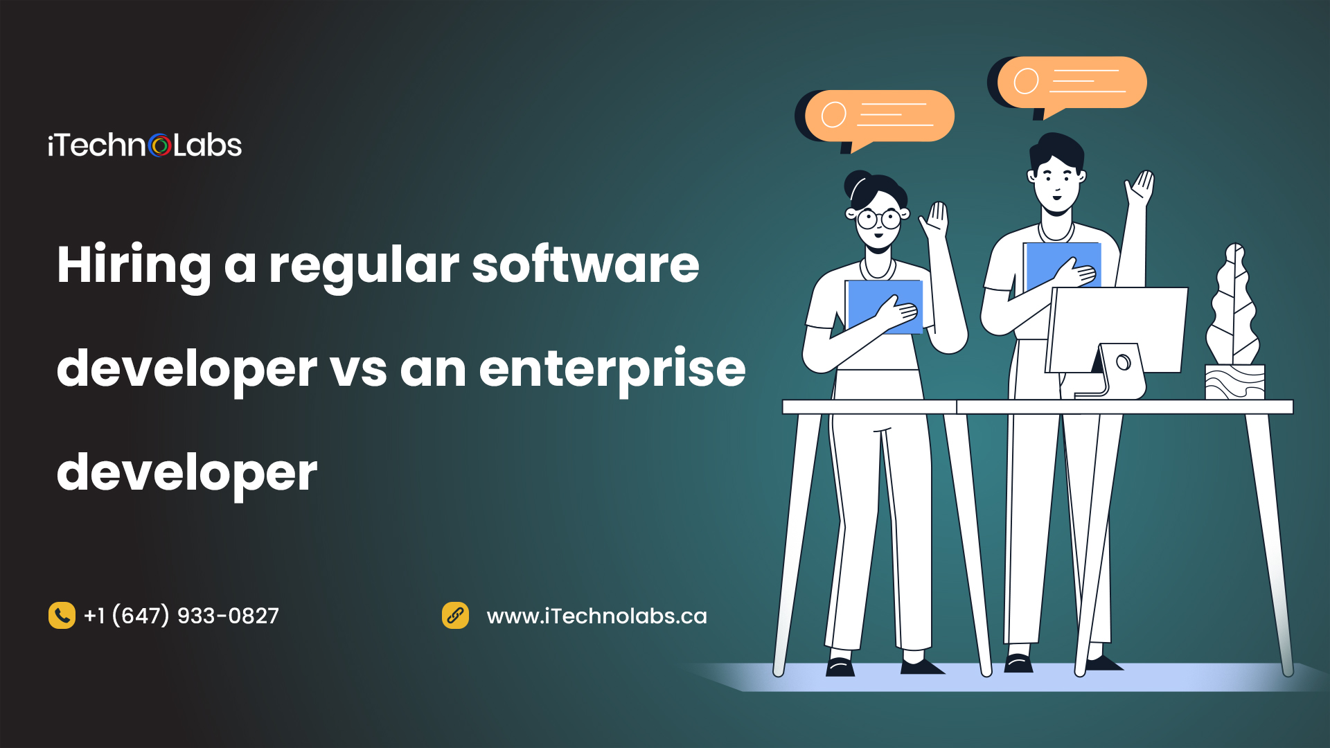 hiring a regular software developer vs an enterprise developer itechnolabs
