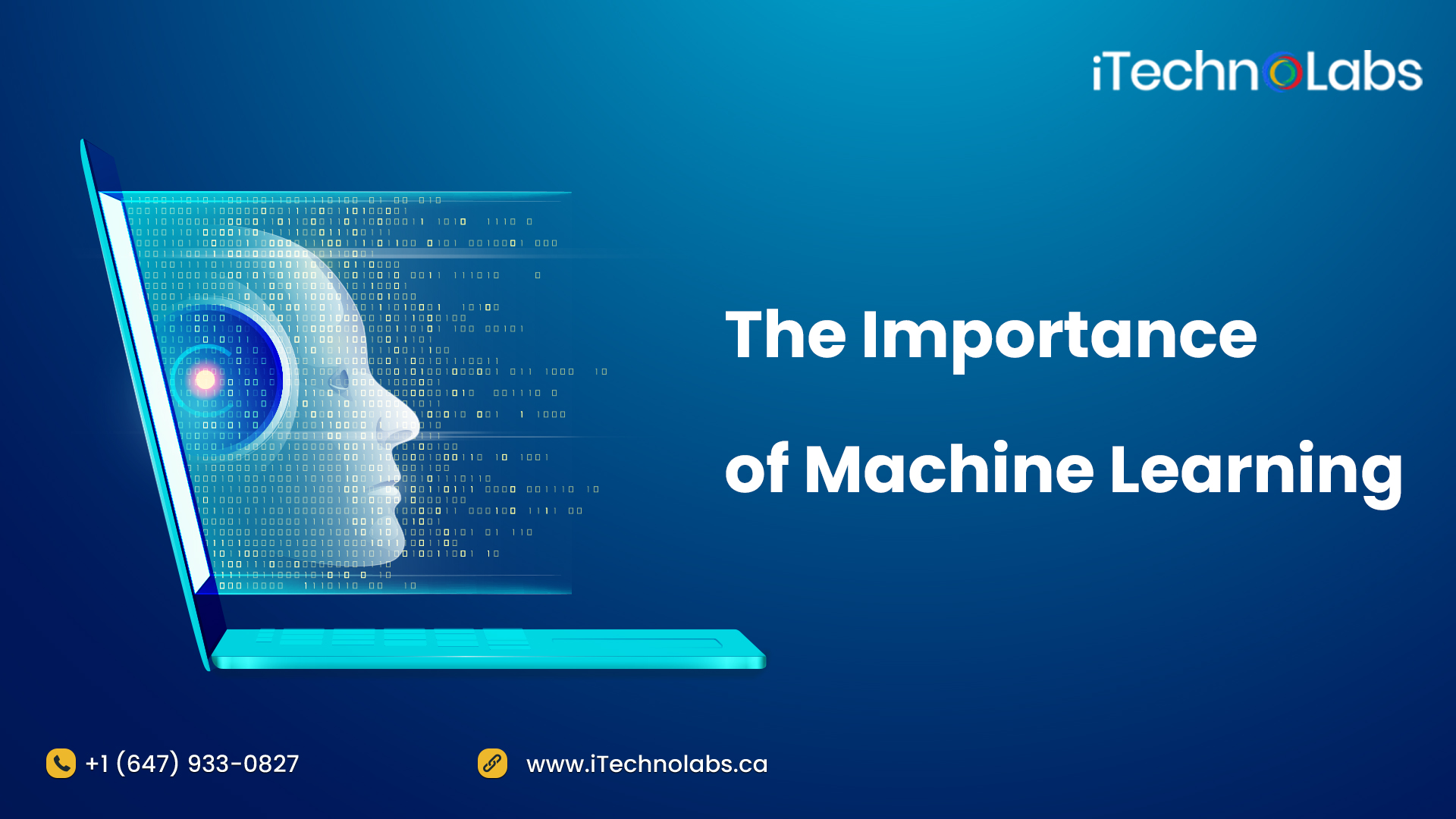 importance of machine learning itechnolabs