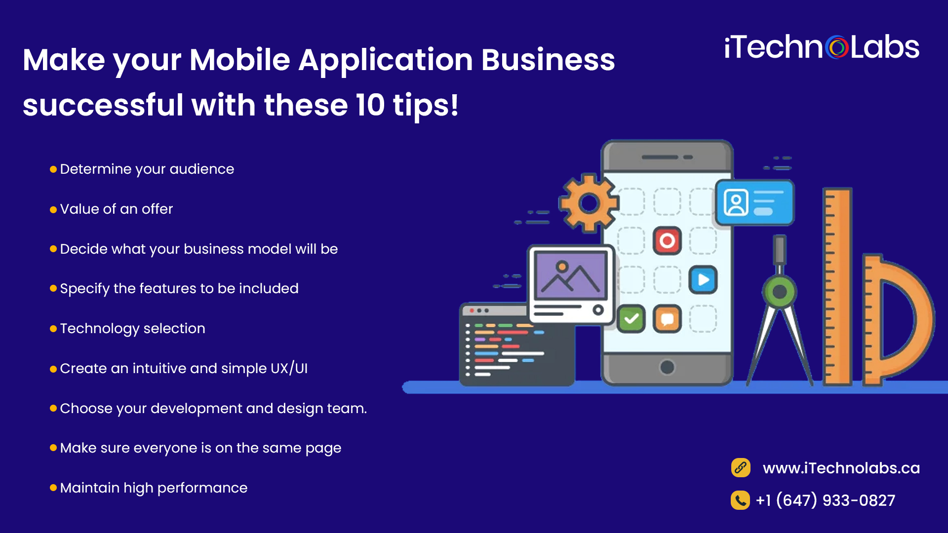 make your mobile application business successful with these 10 tips itechnolabs