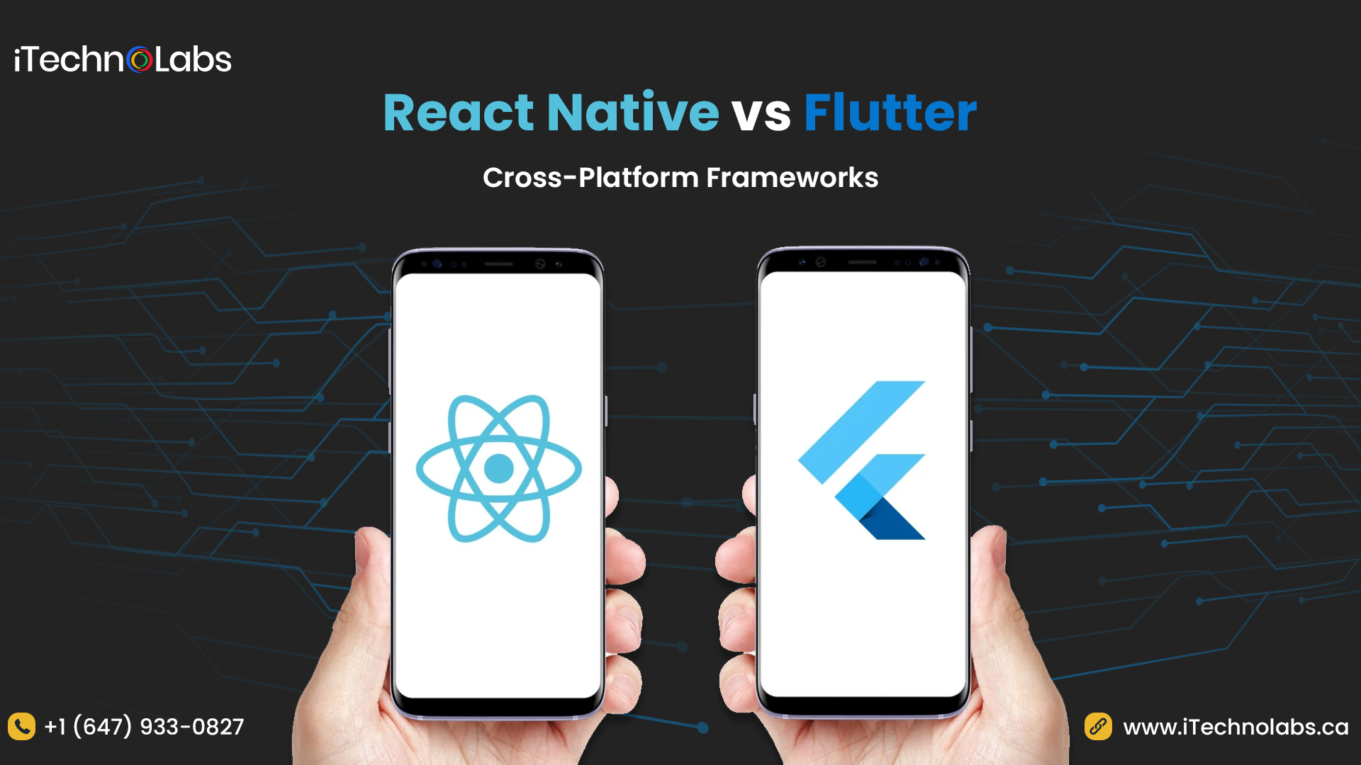 react native vs flutter cross-platform frameworks itechnolabs
