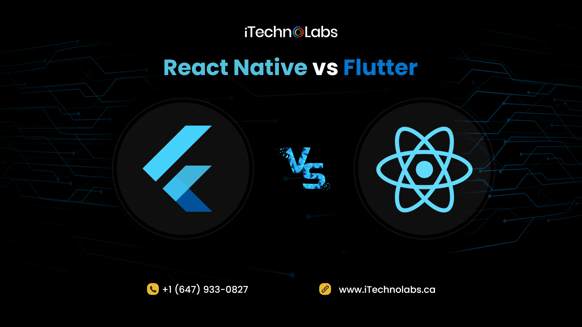 react native vs flutter itechnolabs
