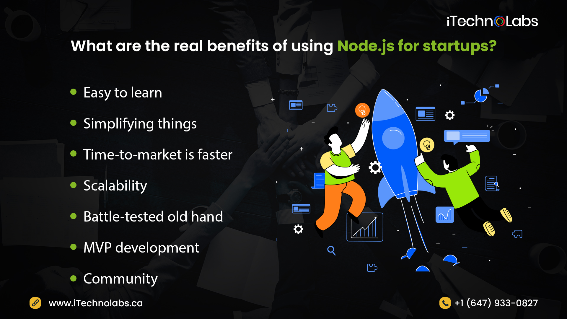 what are real benefits of using nodejs for startups itechnolabs