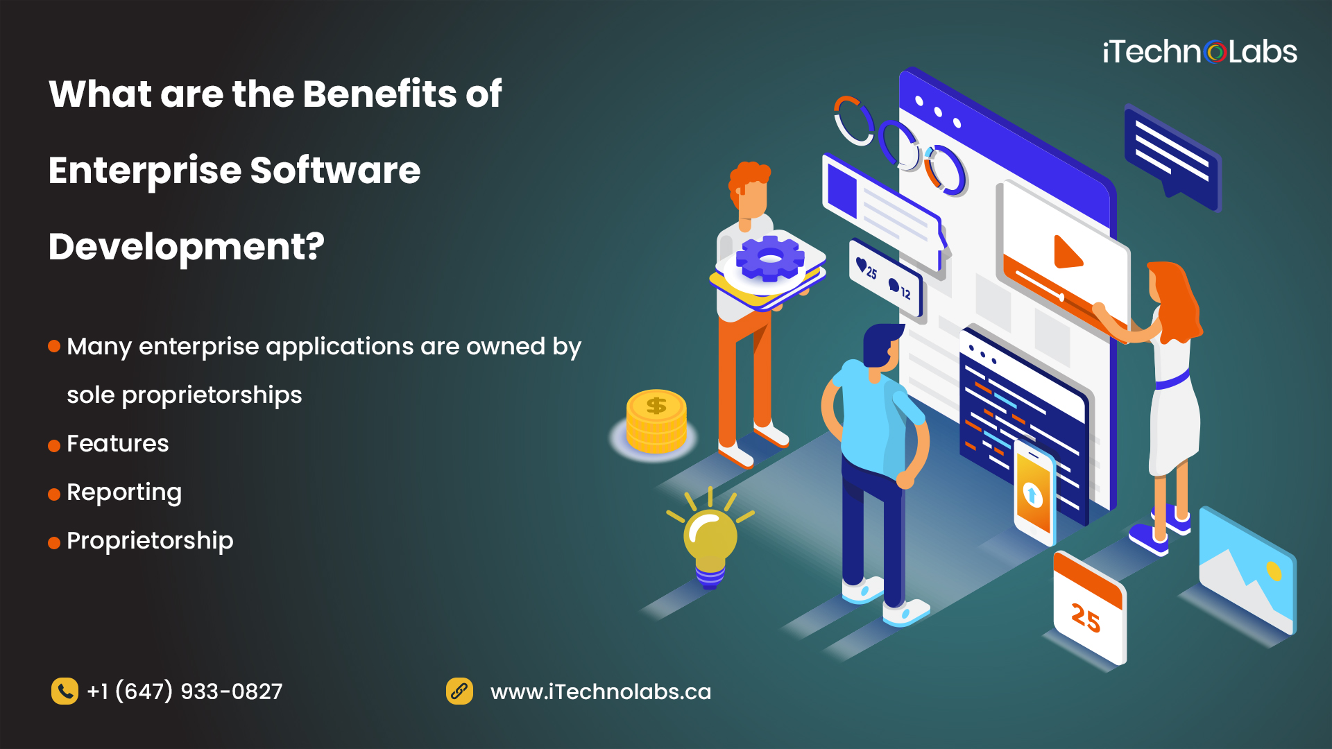 what are the benefits of enterprise software development itechnolabs