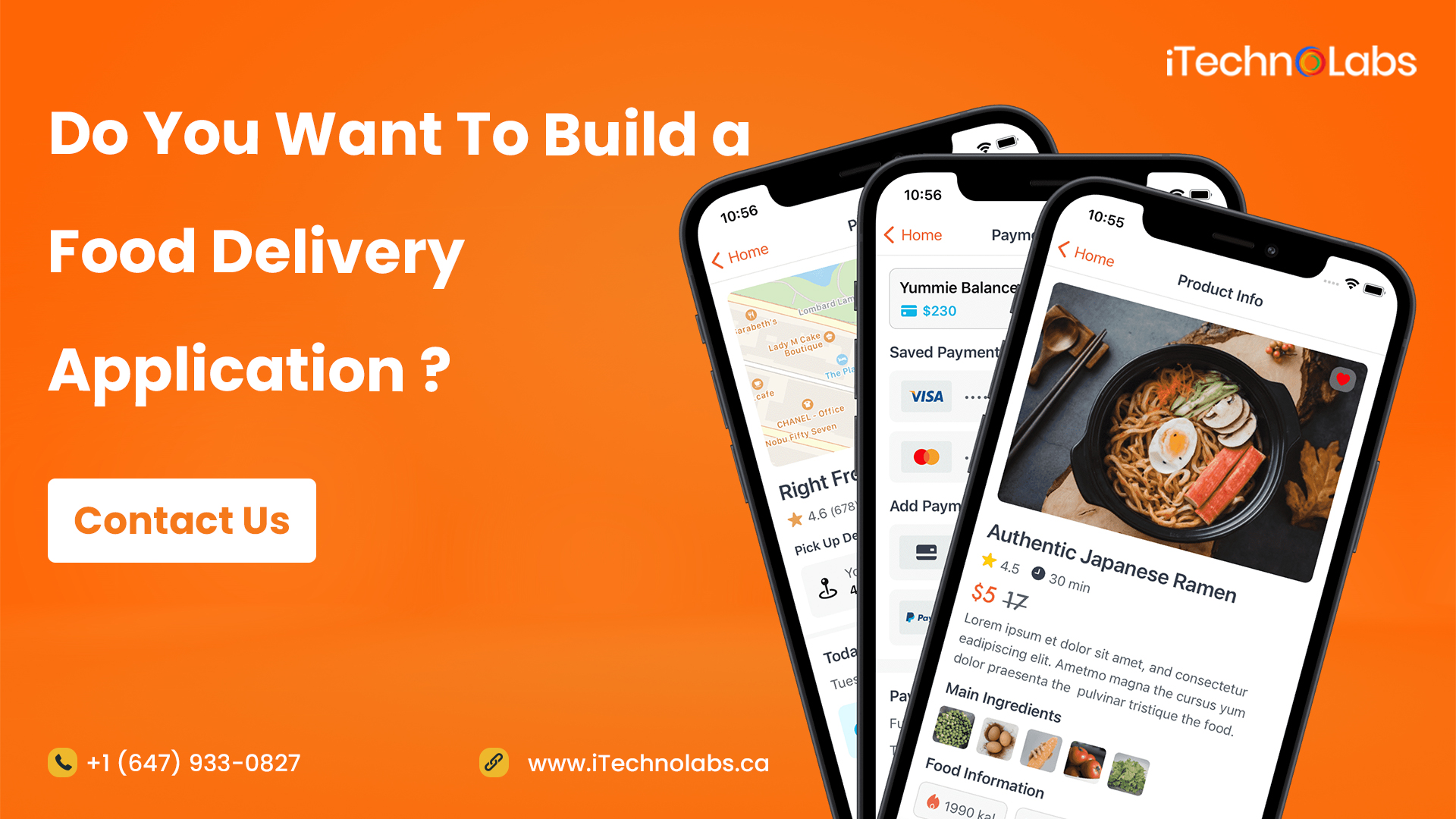 do you want to build a food delivery application itechnolabs
