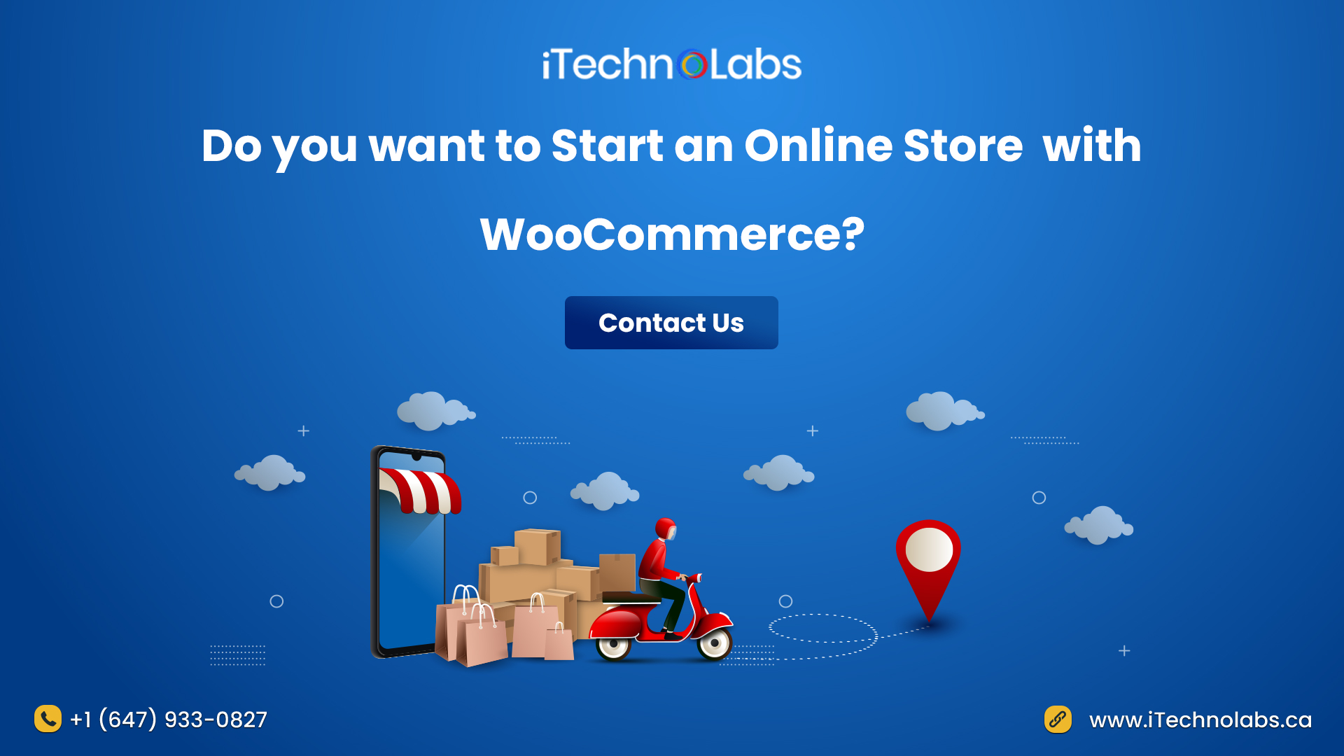 do you want to start an online store  with woocommerce itechnolabs