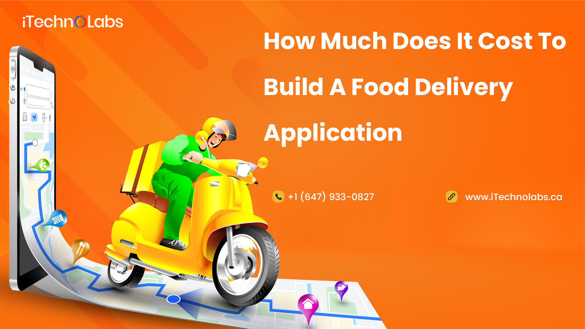 how much does it cost to build a food delivery application itechnolabs