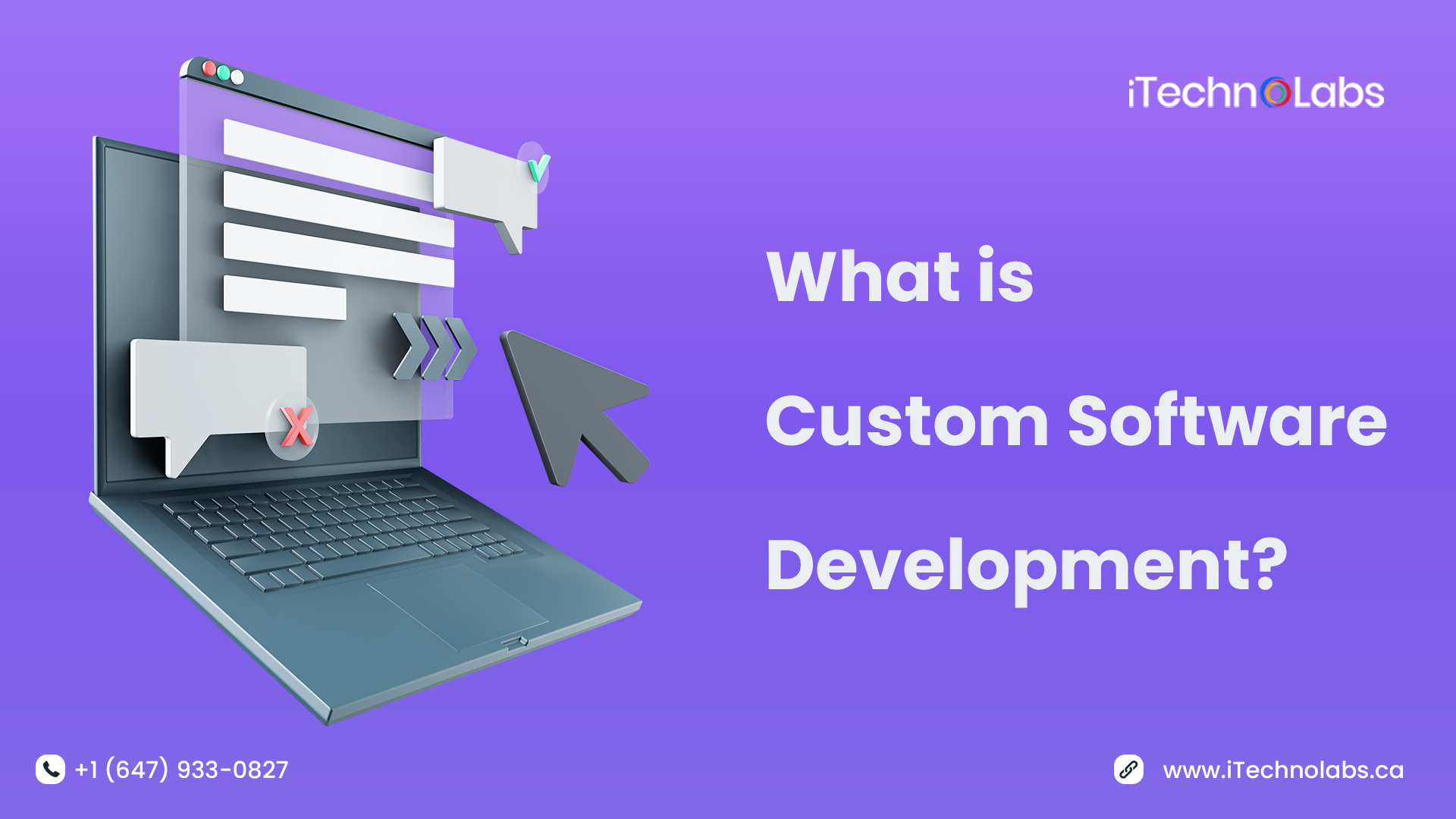 what is custom software development itechnolabs