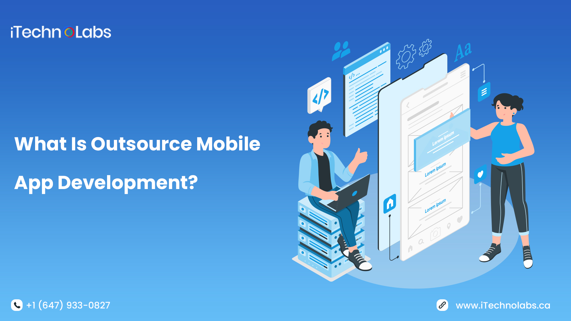 what is outsource mobile app development itechnolabs