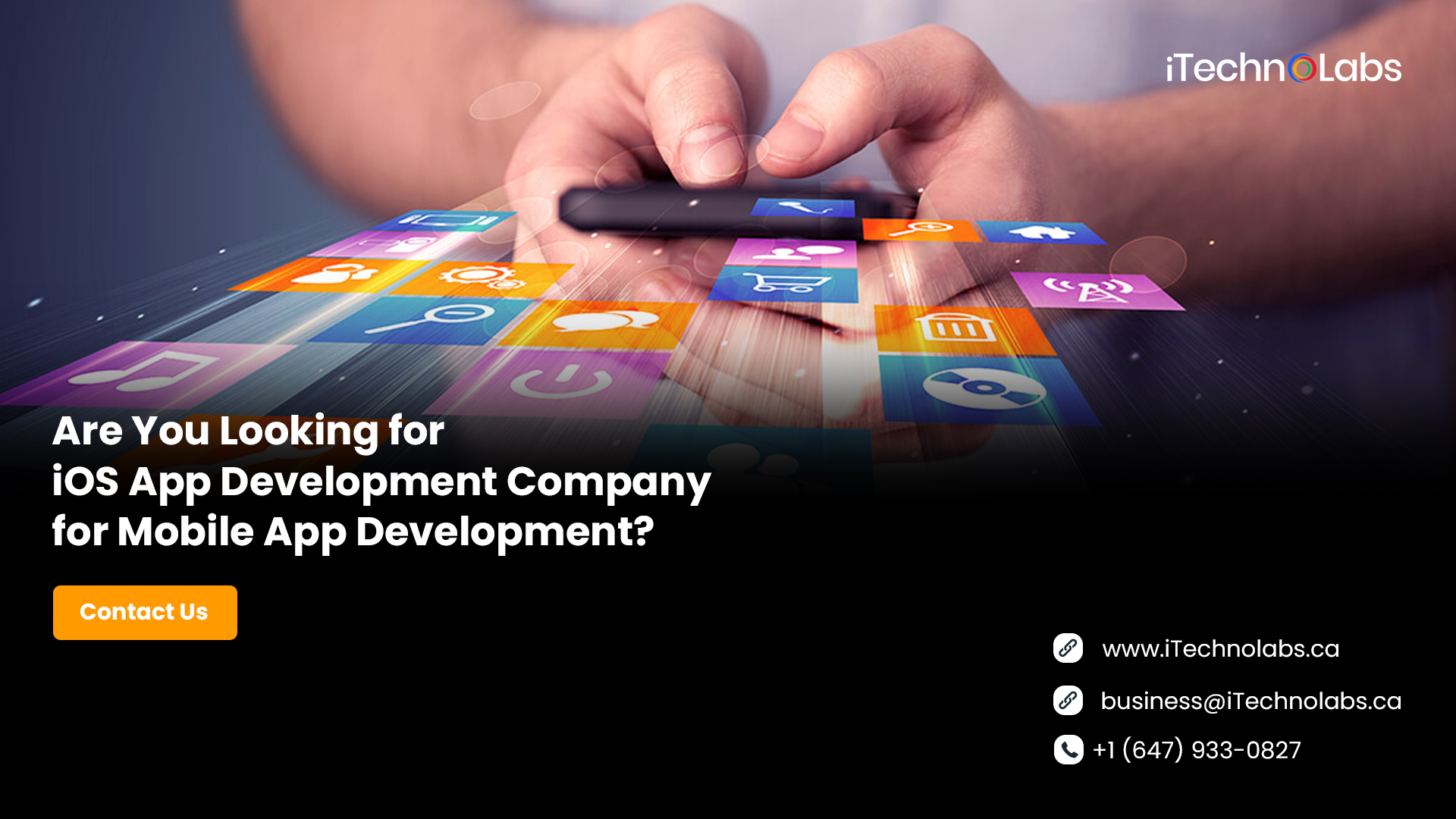 are you looking for ios app development company for mobile app development itechnolabs