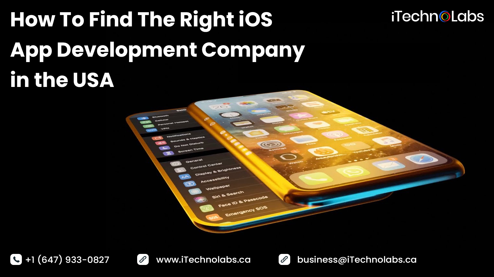 how to find the right ios app development company in the usa itechnolabs
