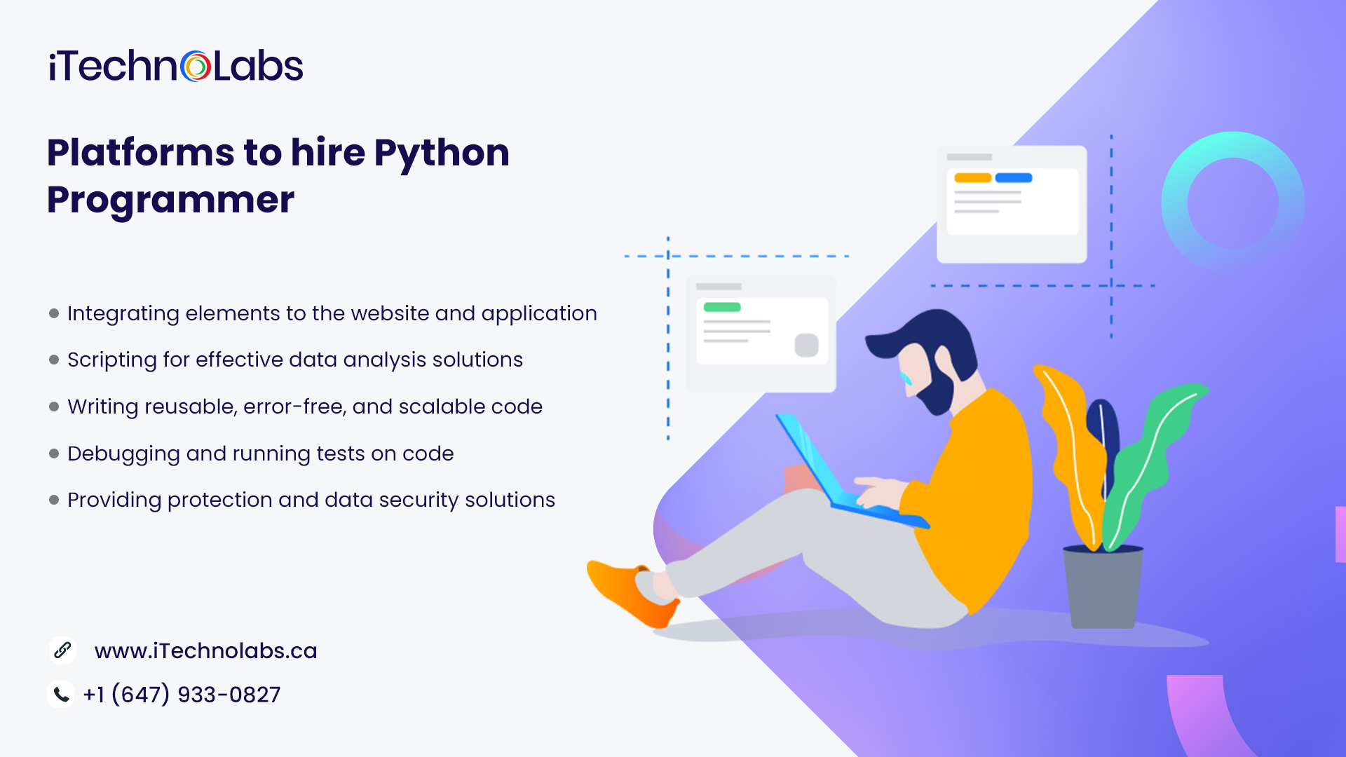 platforms to hire python programmer itechnolabs