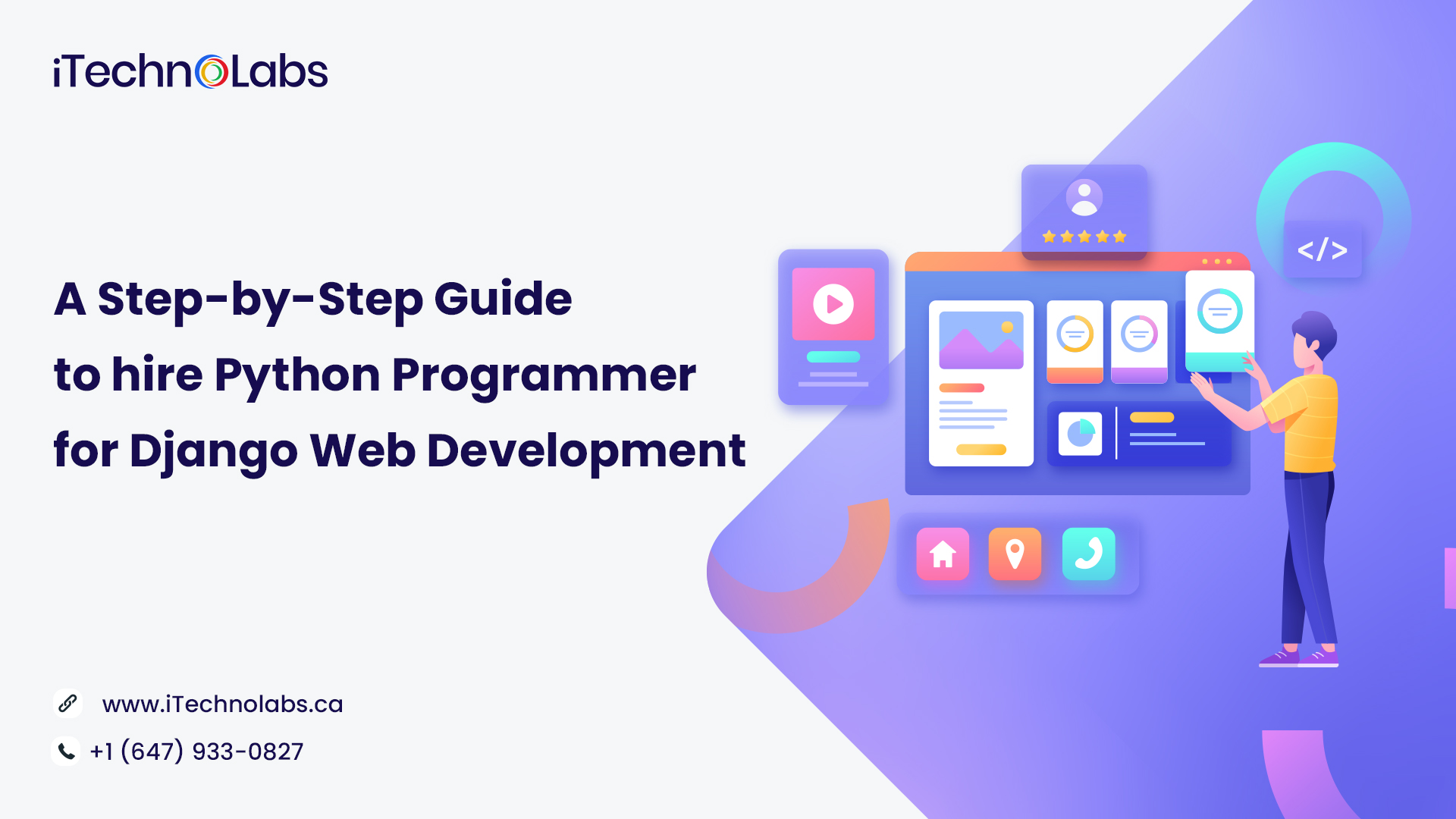 step by step guide to hire python programmer for django web development itechnolabs