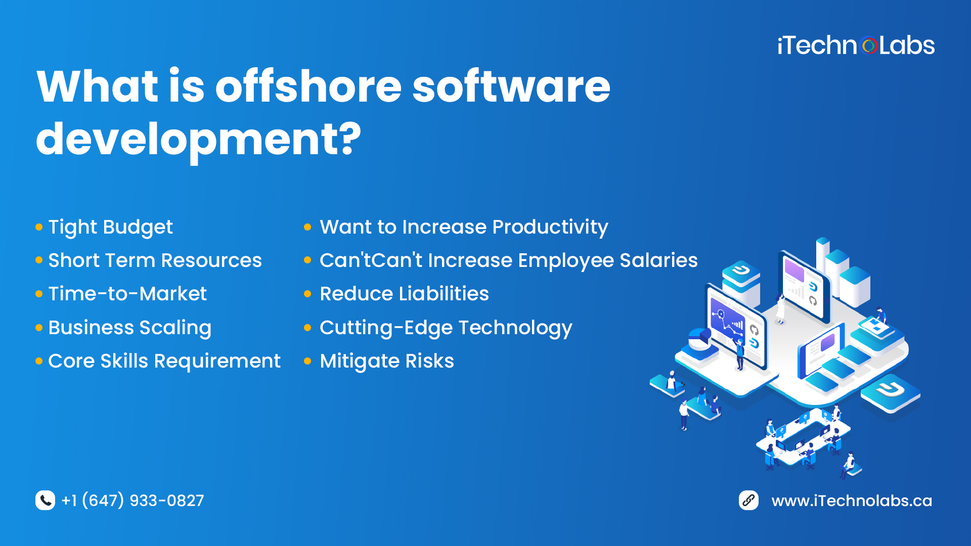 what is offshore software development itechnolabs