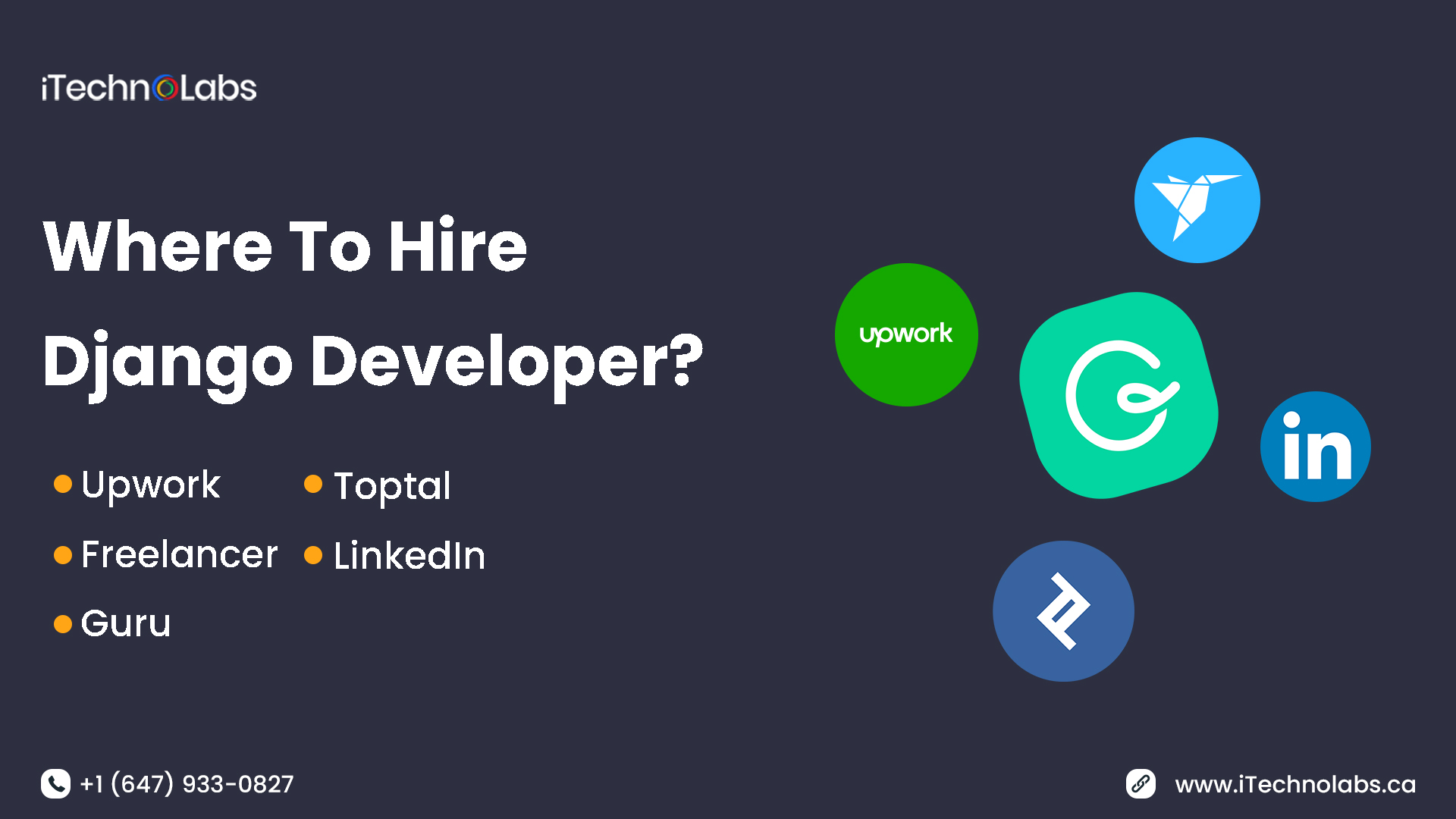 where to hire django developer itechnolabs
