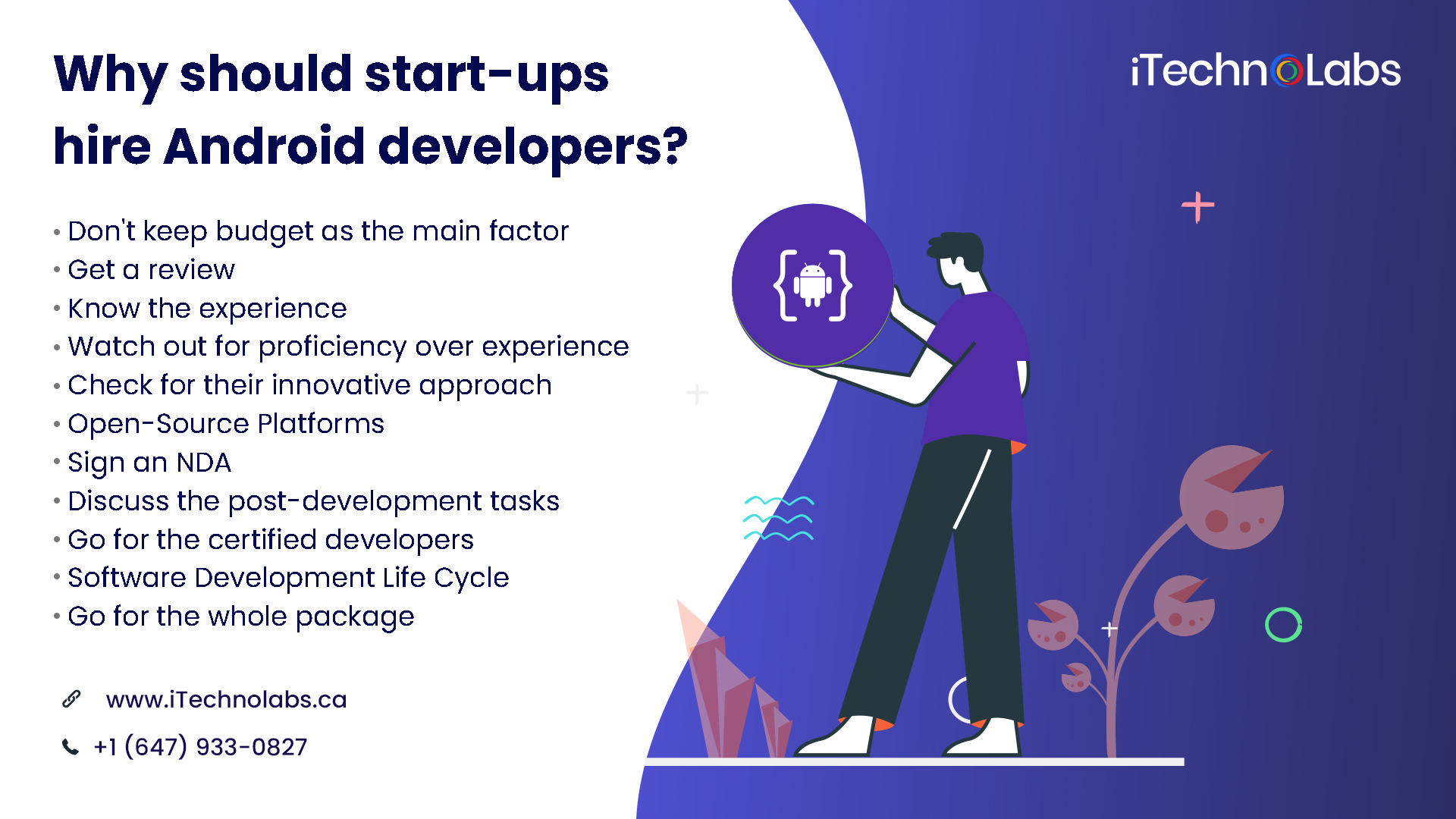 why should start-ups hire android developers itechnolabs