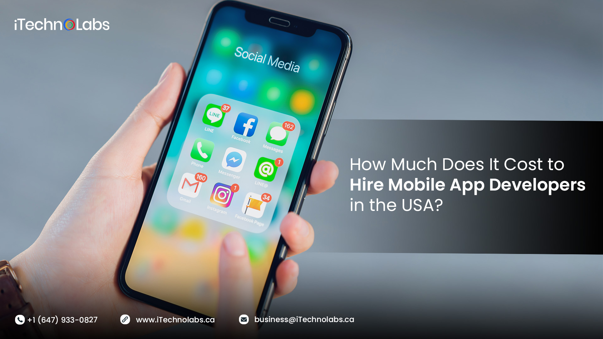 how much does it cost to hire mobile app developers in the usa itechnolabs