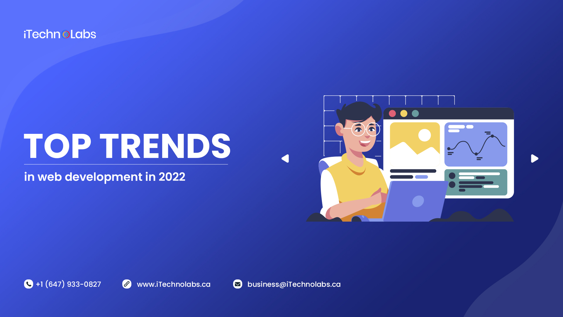 top trends in web development in 2022 itechnolabs