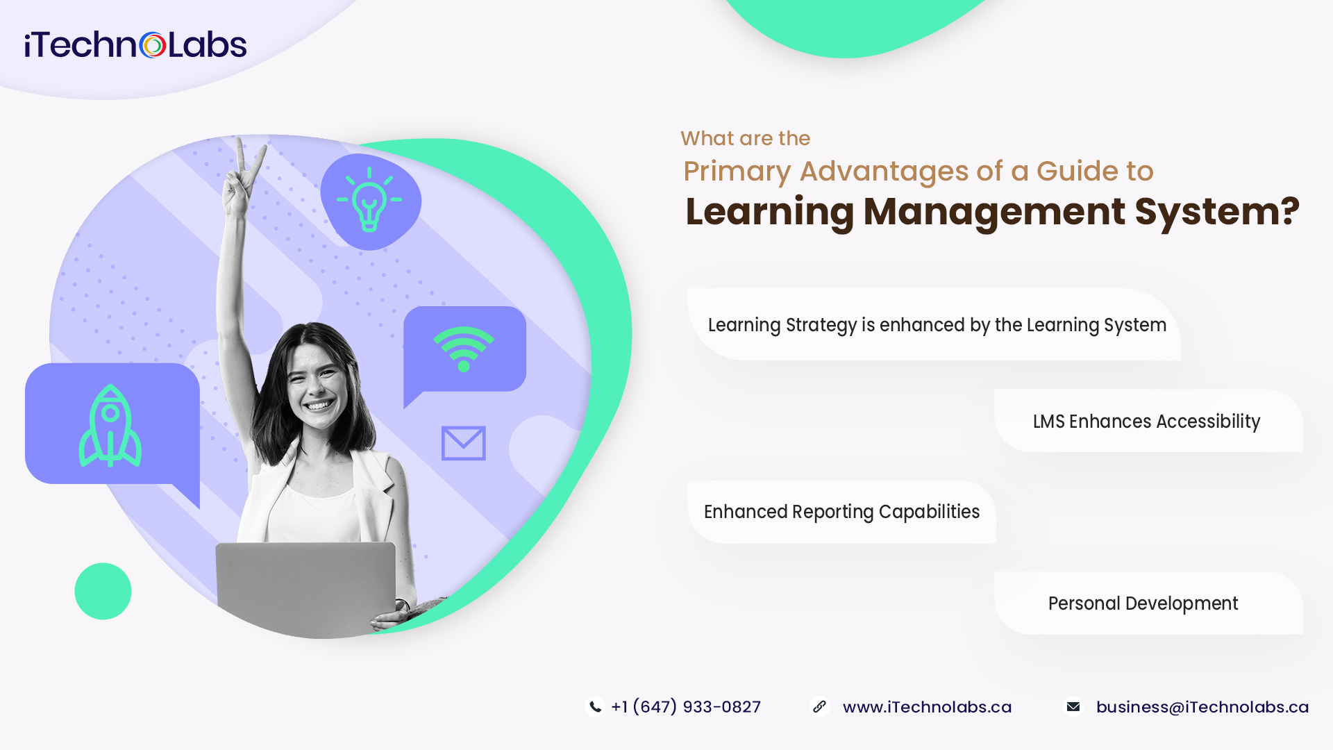 what are the primary advantages of a guide to learning management system itechnolabs