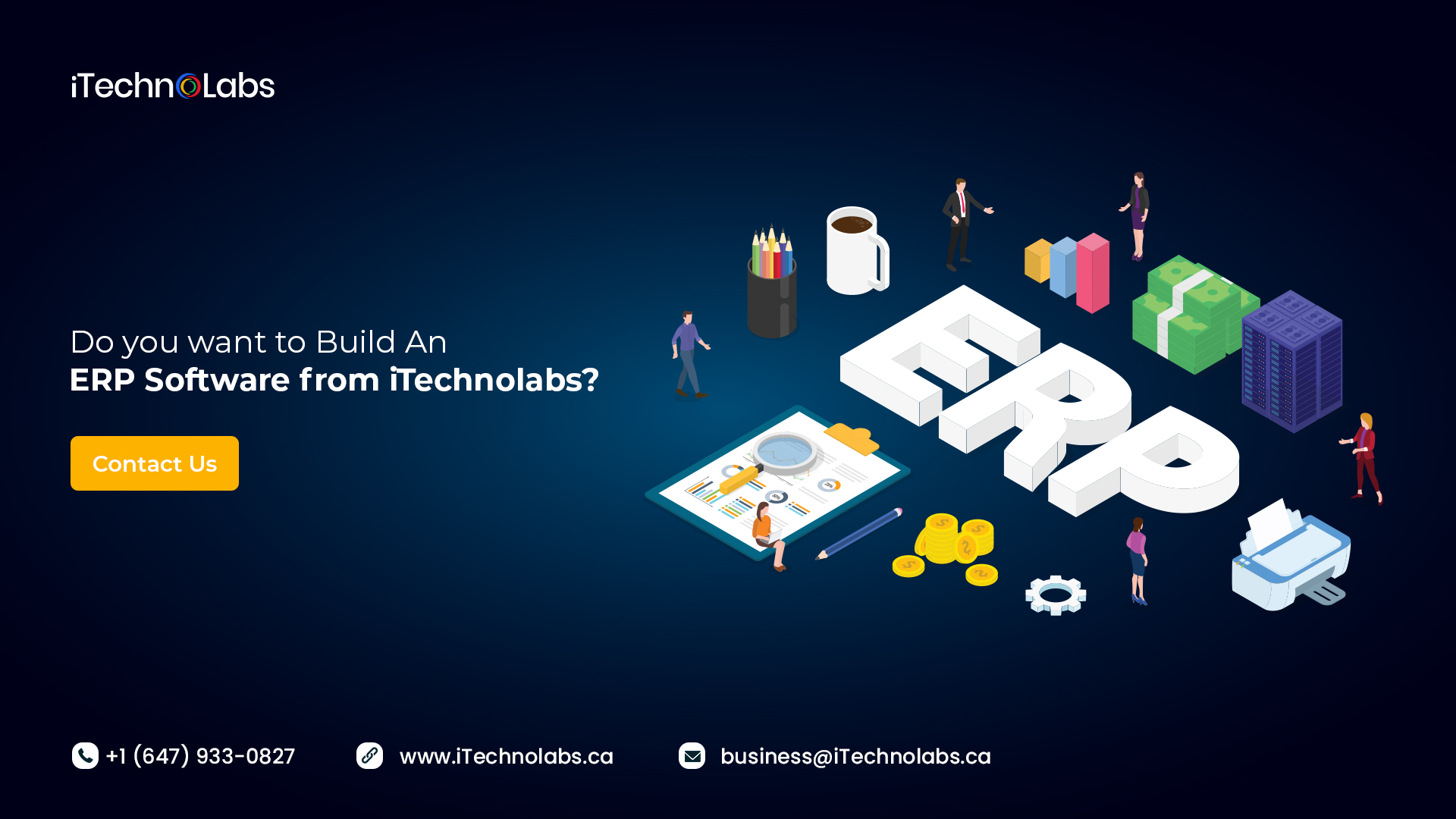 do you want to build an erp software from itechnolabs