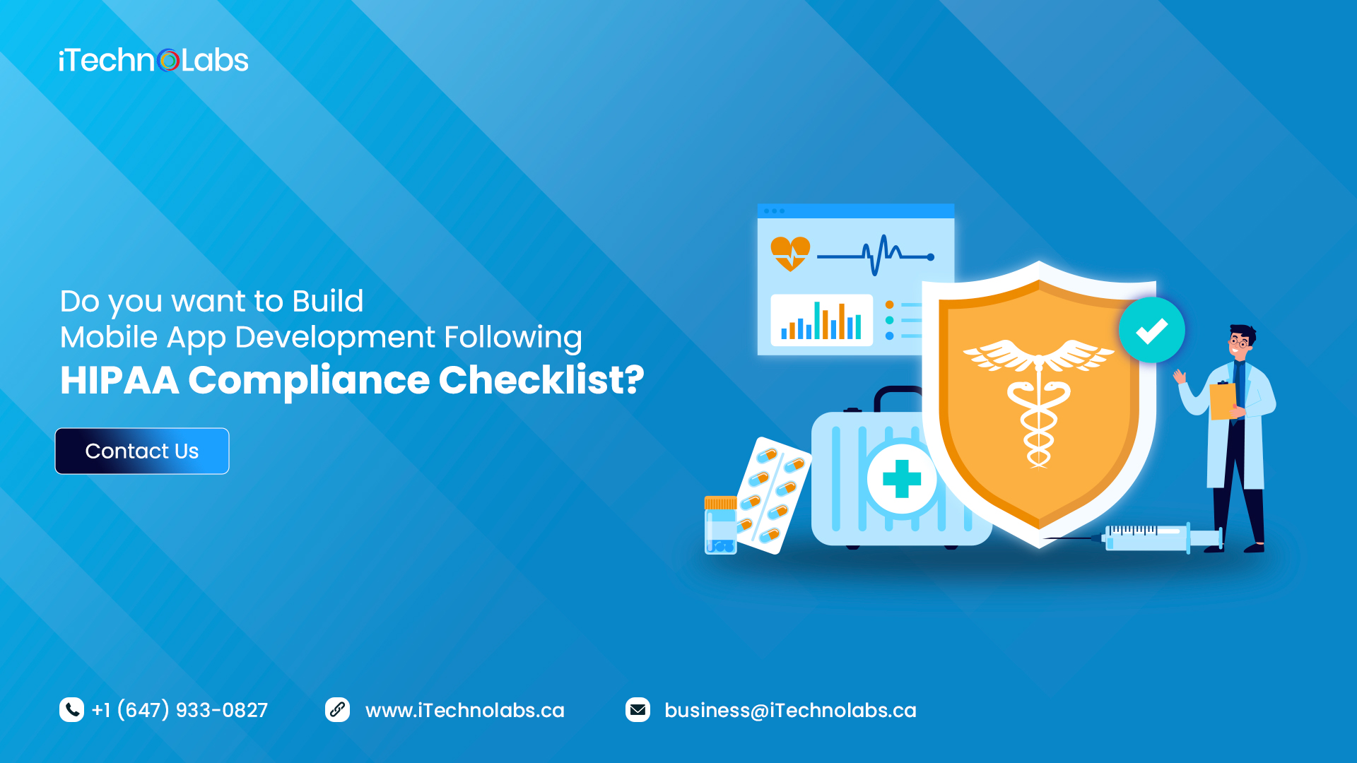 do you want to build mobile app development following hipaa compliance checklist itechnolabs