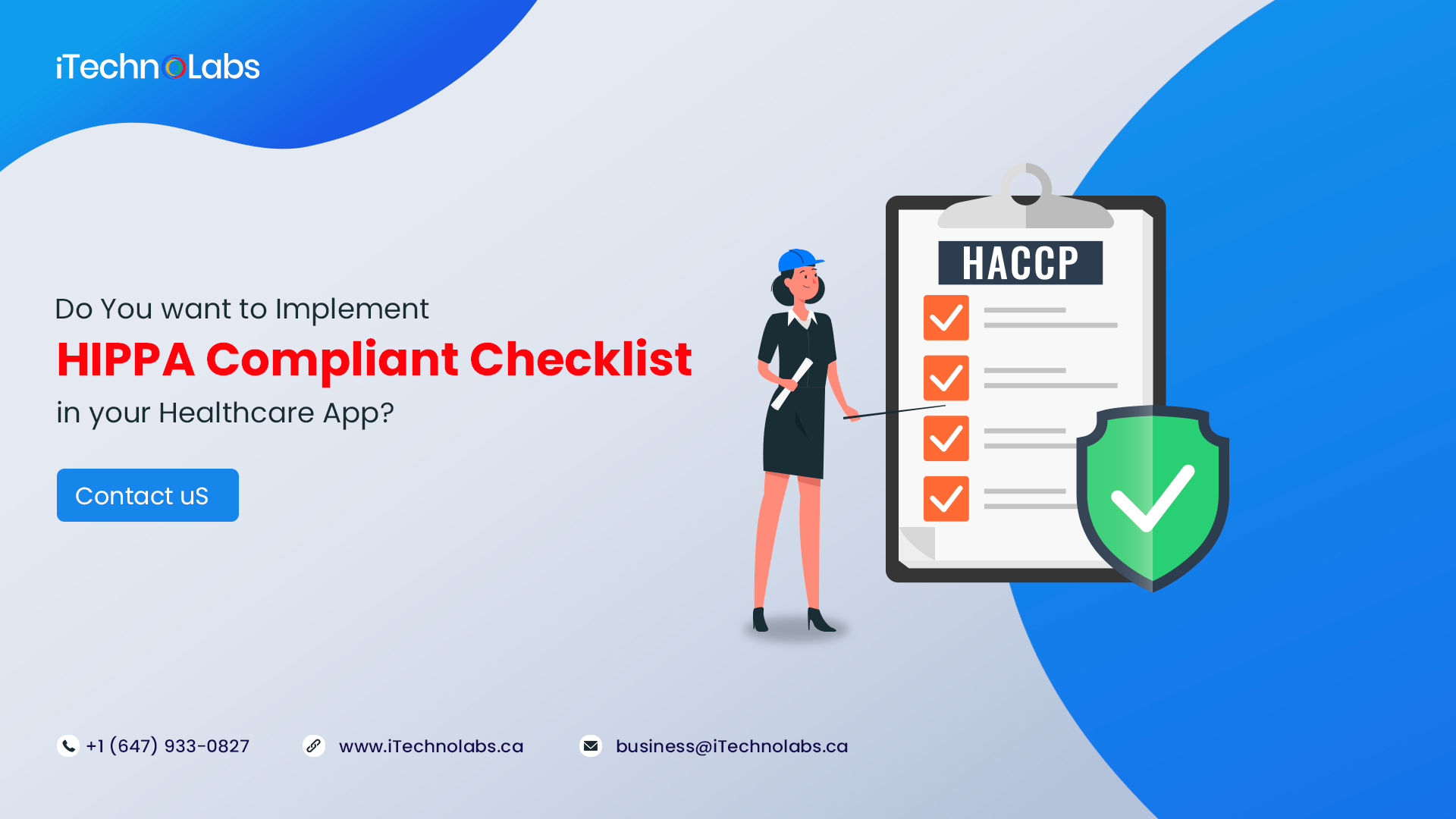 do you want to implement hippa compliant checklist in your healthcare app itechnolabs